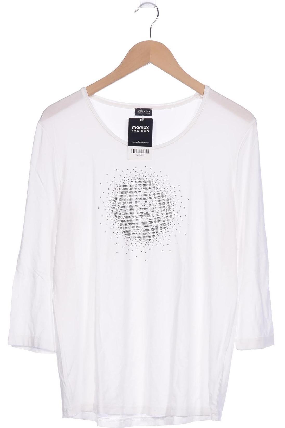 

Gerry Weber Damen Langarmshirt, weiß, Gr. 42