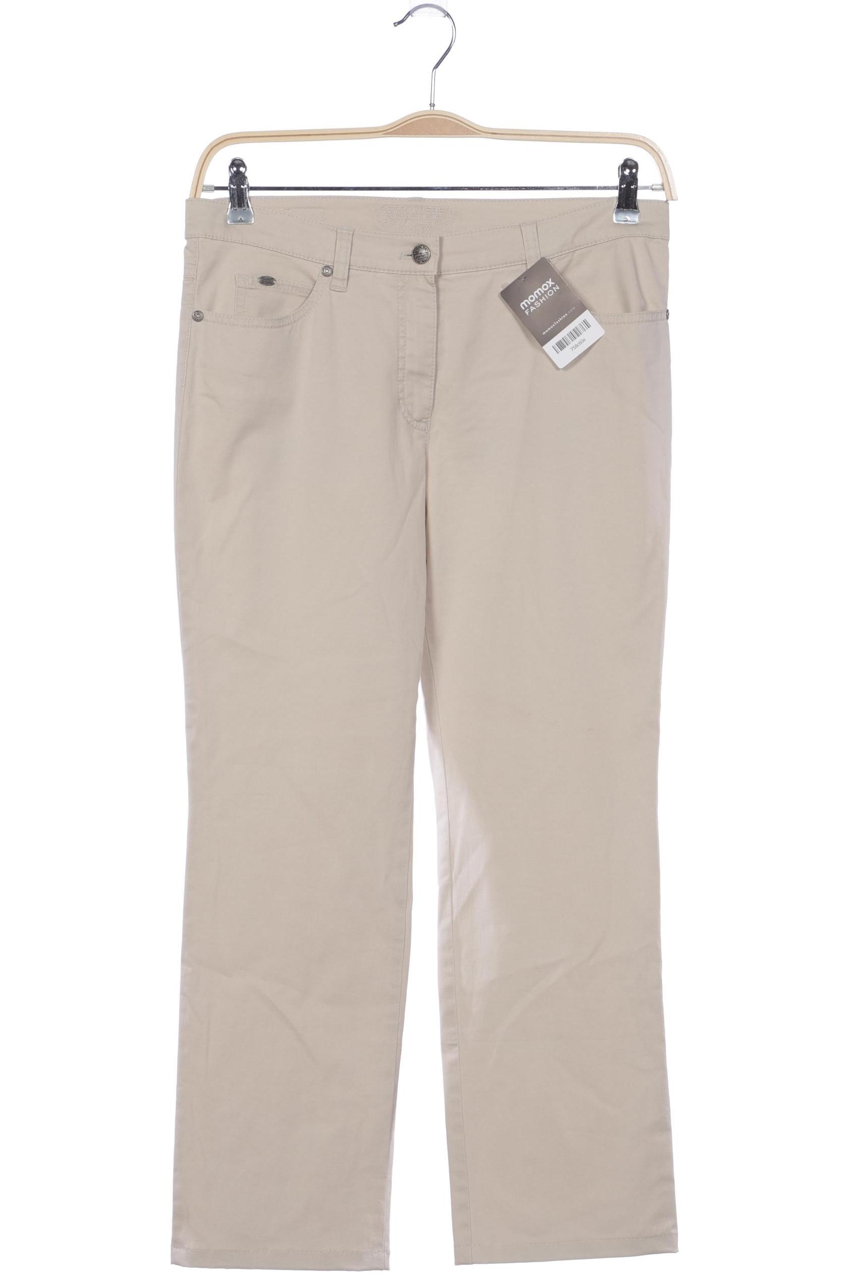 

Gerry Weber Damen Jeans, beige, Gr. 32