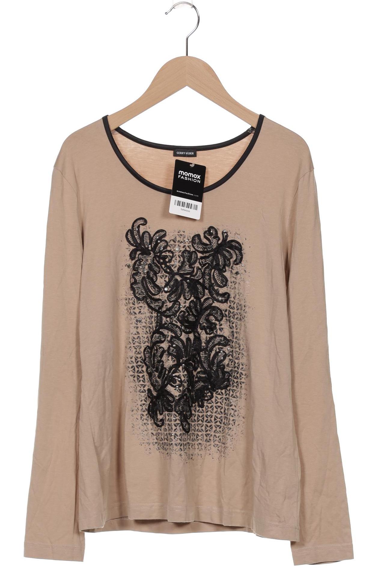

Gerry Weber Damen Langarmshirt, beige, Gr. 40