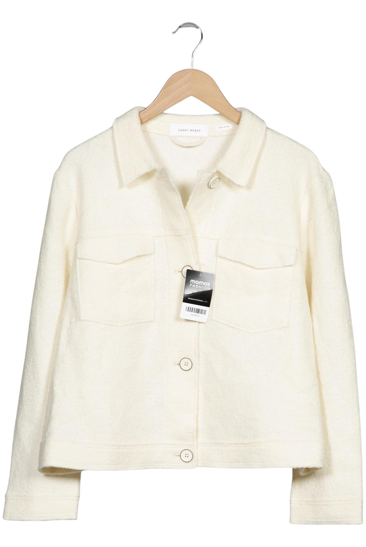 

Gerry Weber Damen Jacke, cremeweiß, Gr. 38