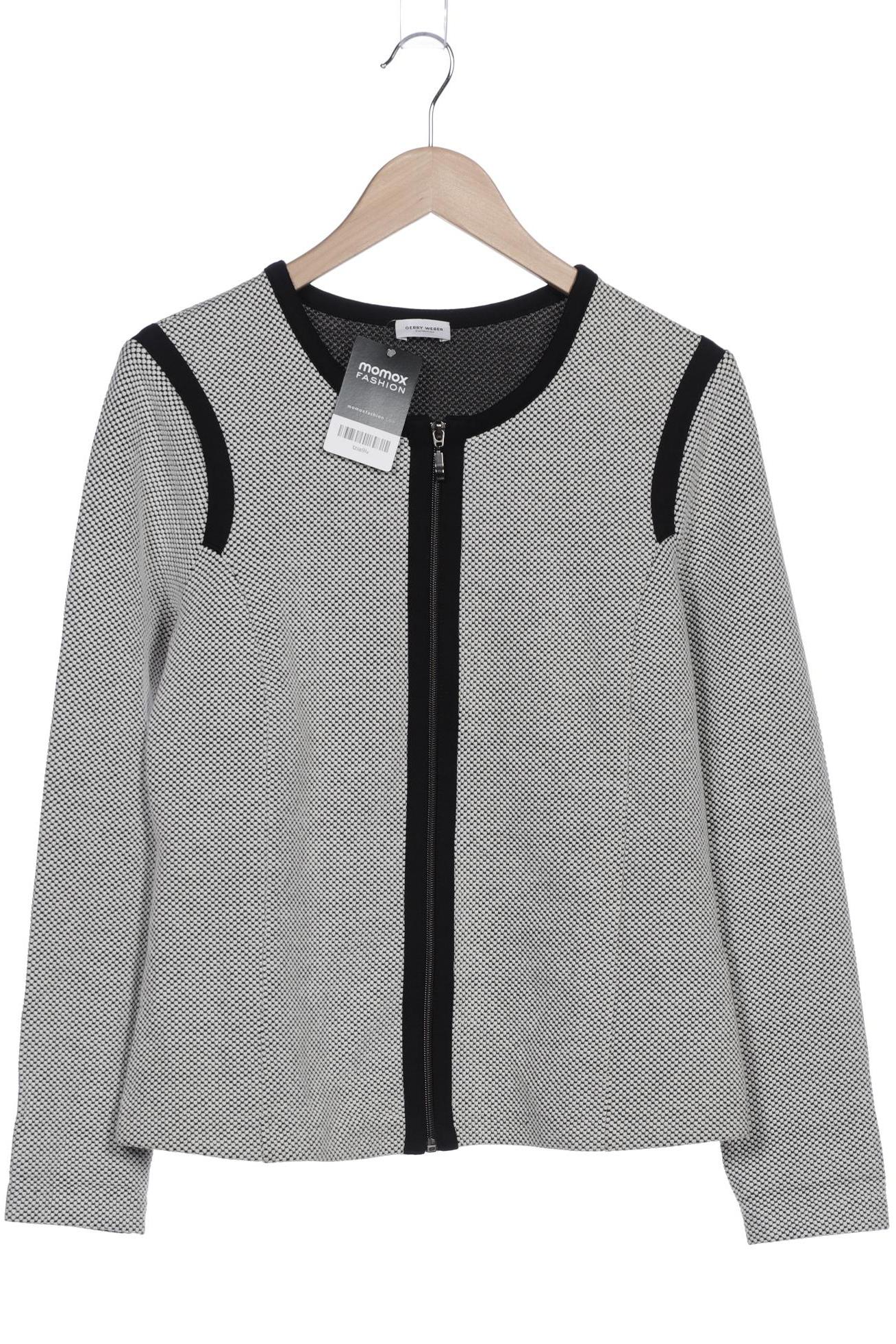 

Gerry Weber Damen Strickjacke, grau, Gr. 40