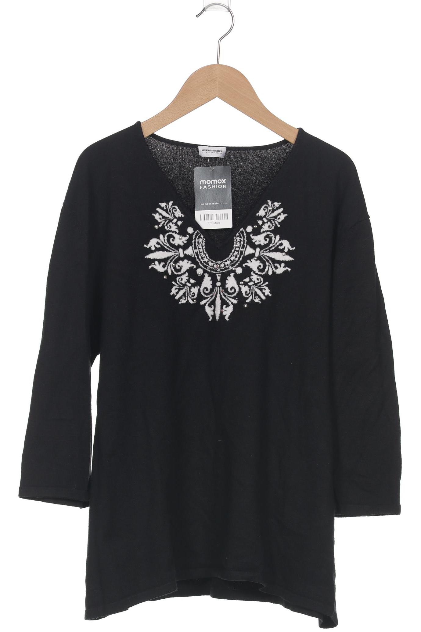 

Gerry Weber Damen Pullover, schwarz, Gr. 48