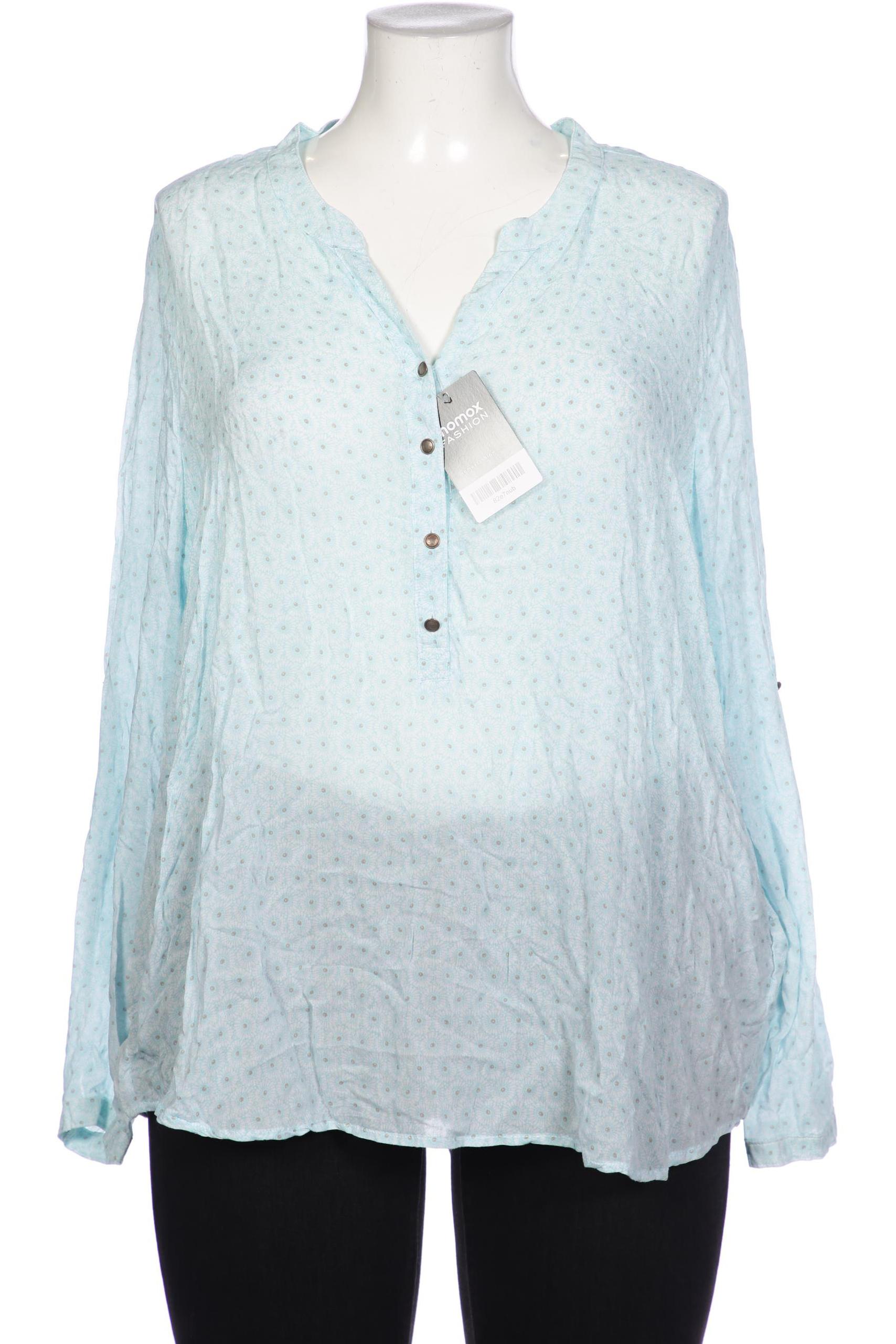 

Gerry Weber Damen Bluse, türkis, Gr. 48
