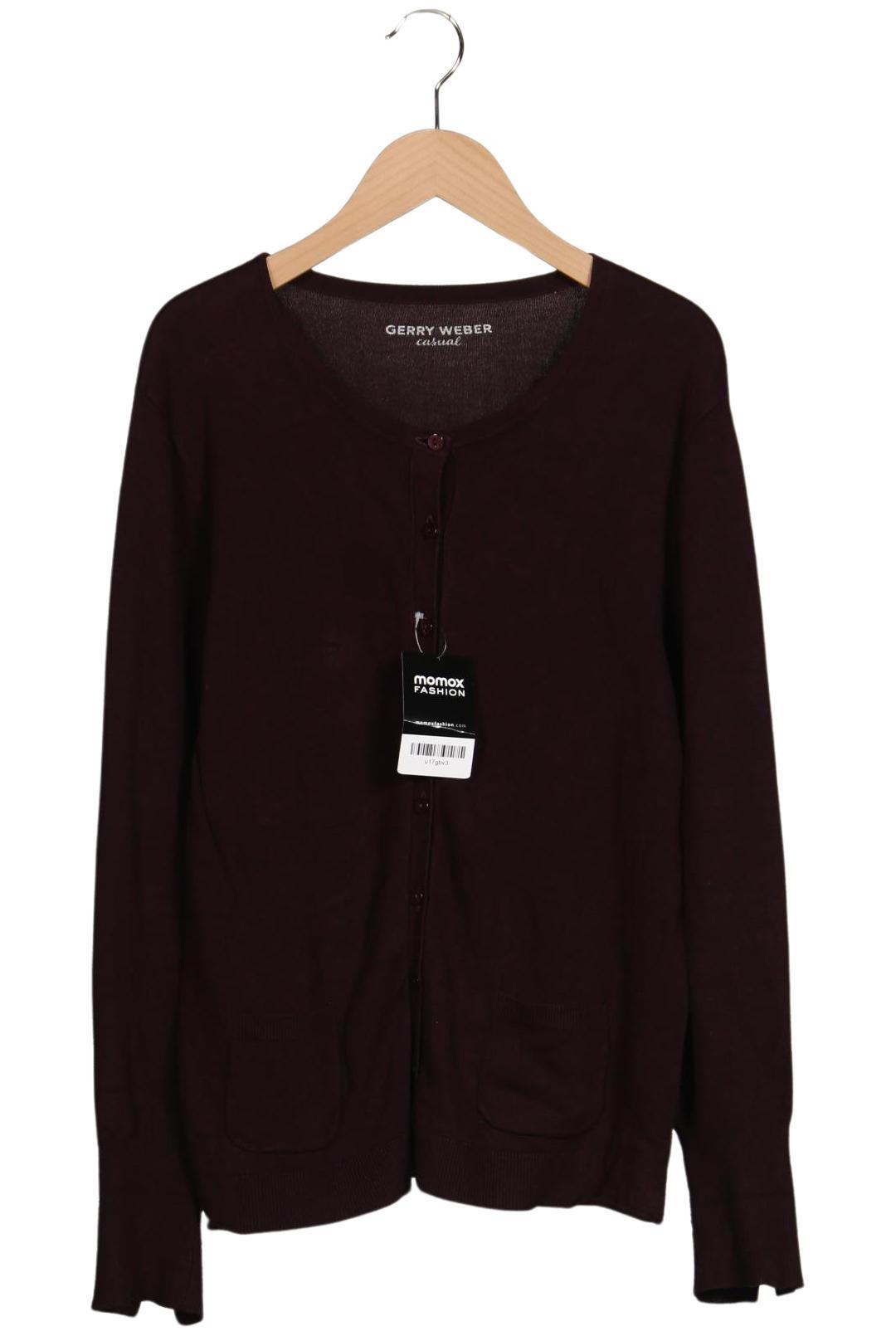 

Gerry Weber Damen Strickjacke, bordeaux, Gr. 38