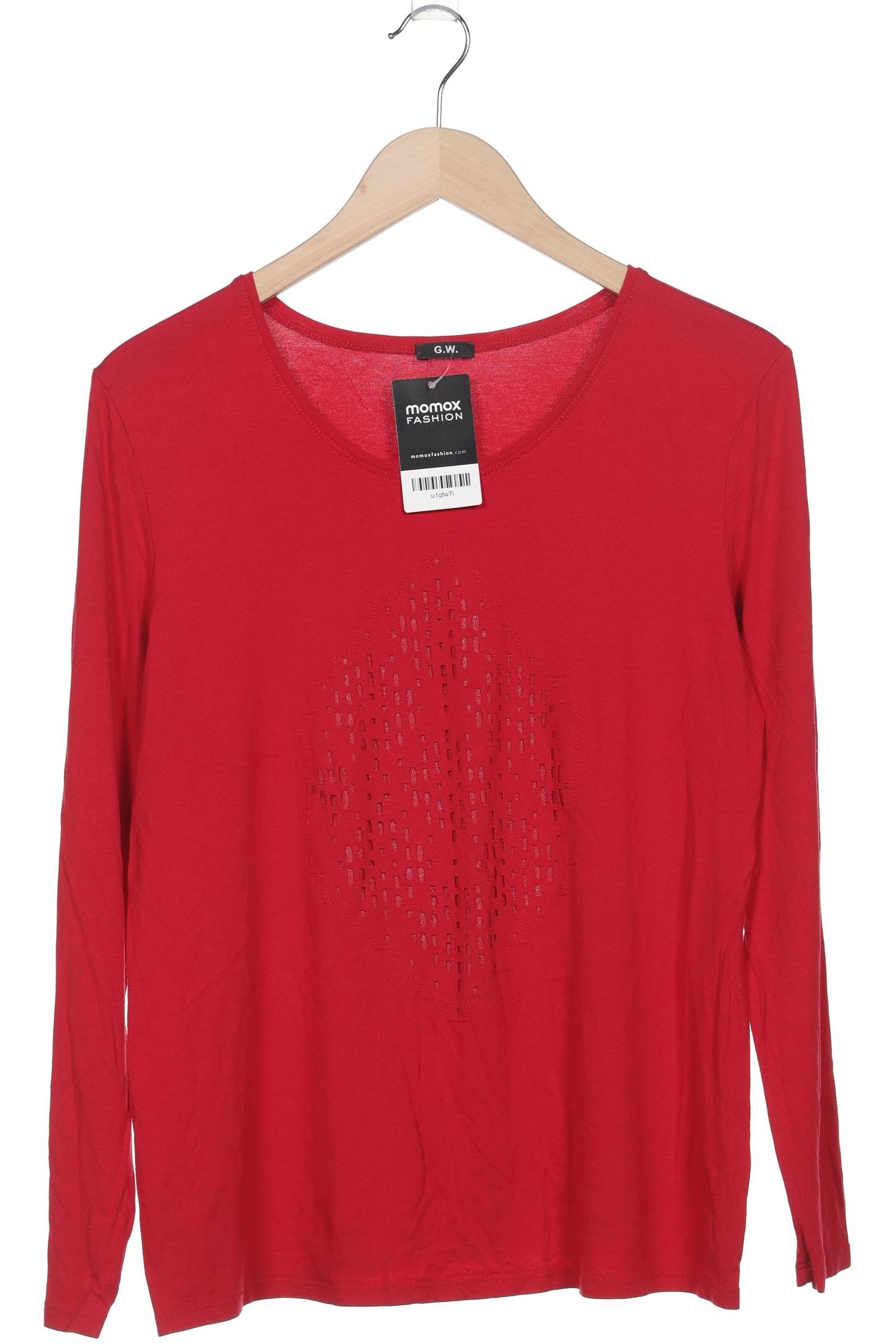 

Gerry Weber Damen Langarmshirt, rot, Gr. 42