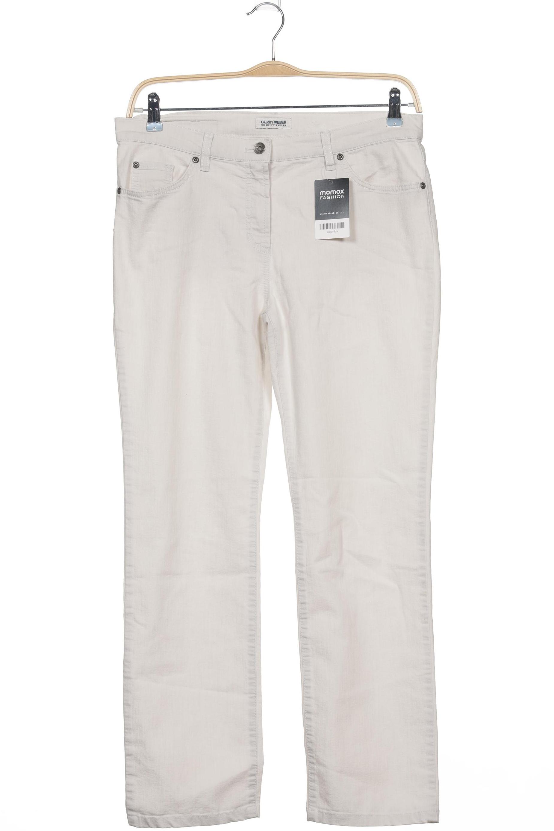 

Gerry Weber Damen Stoffhose, weiß, Gr. 40