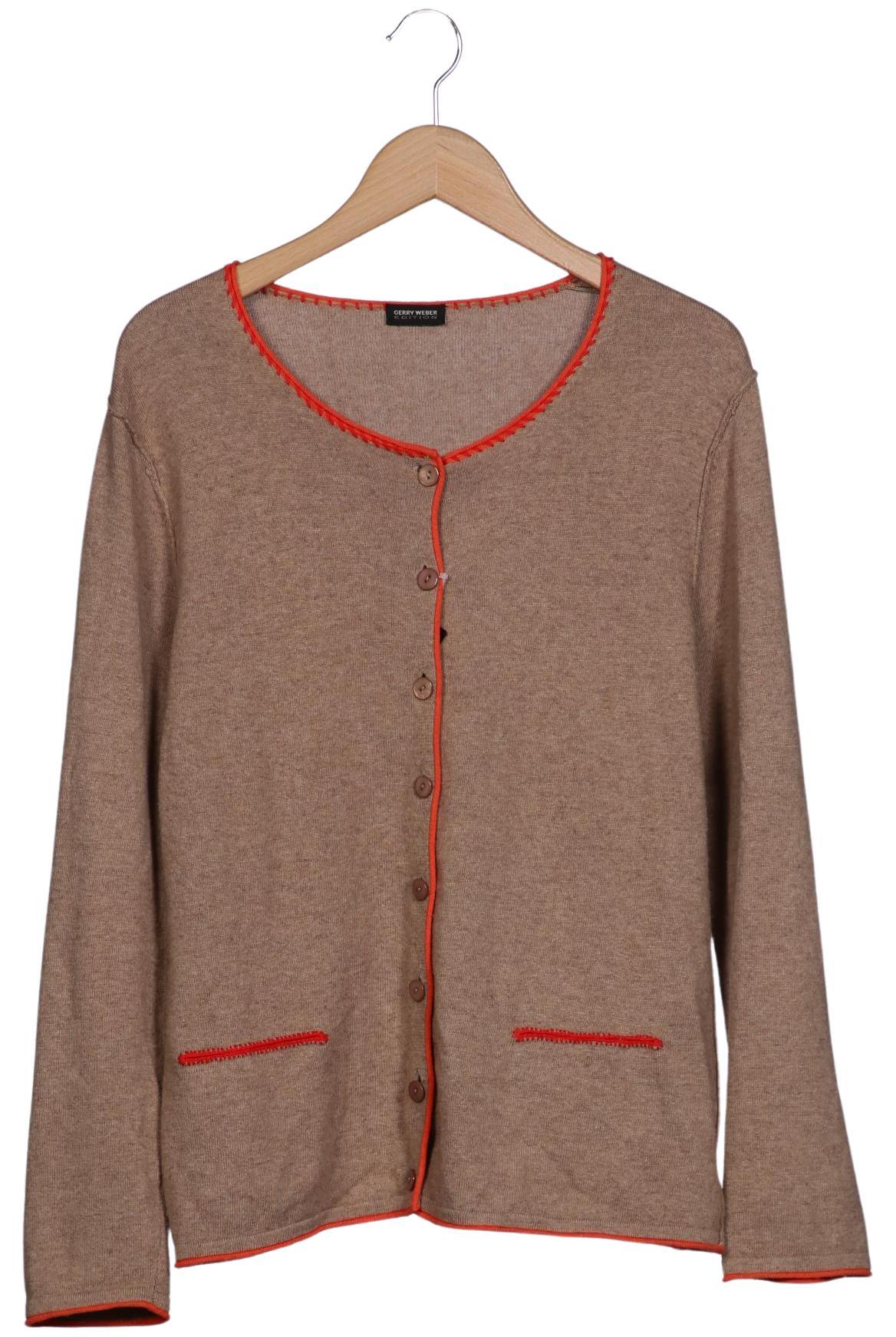 

Gerry Weber Damen Strickjacke, beige, Gr. 42