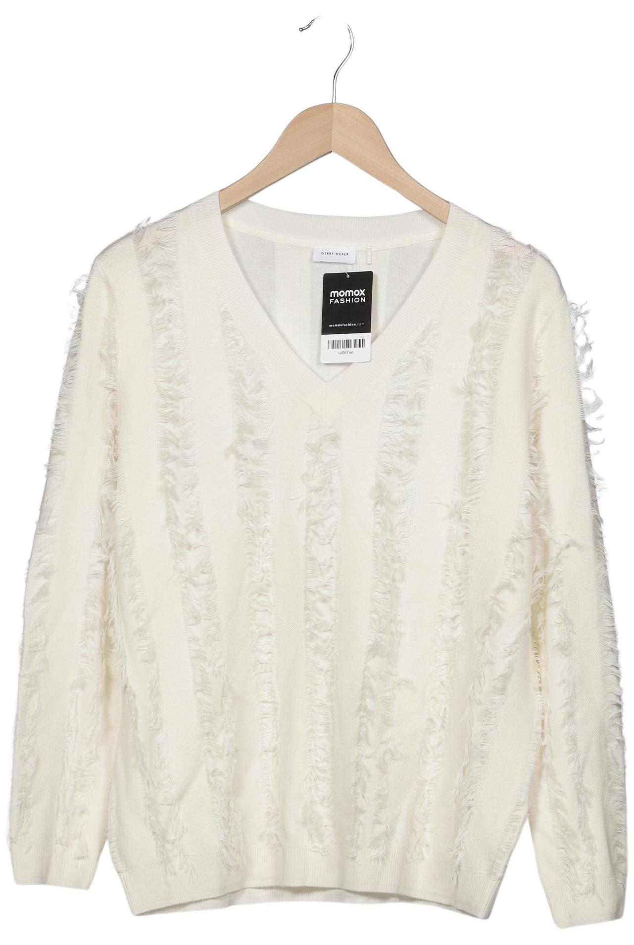 

Gerry Weber Damen Pullover, cremeweiß, Gr. 44