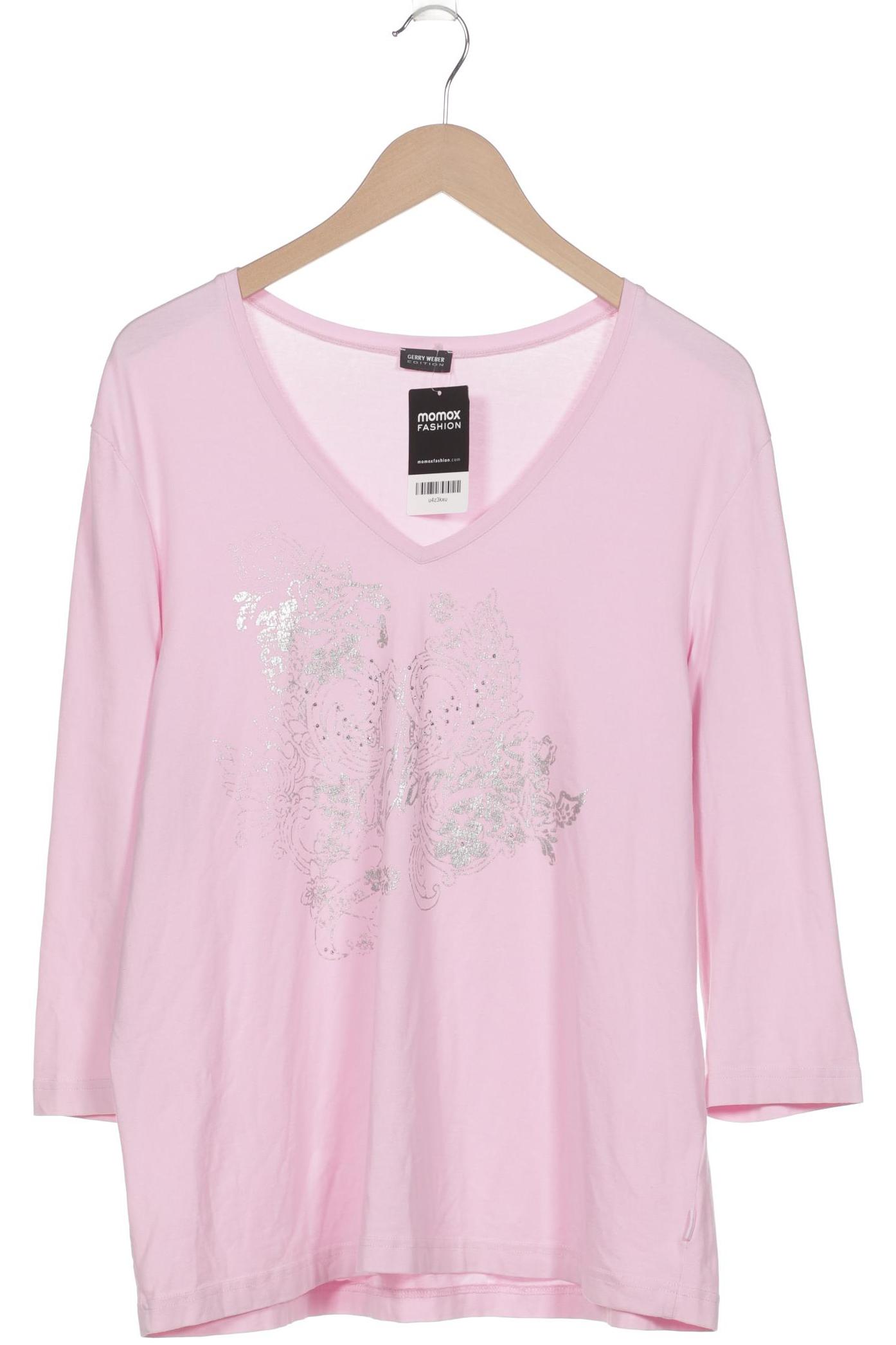 

Gerry Weber Damen Langarmshirt, pink, Gr. 44