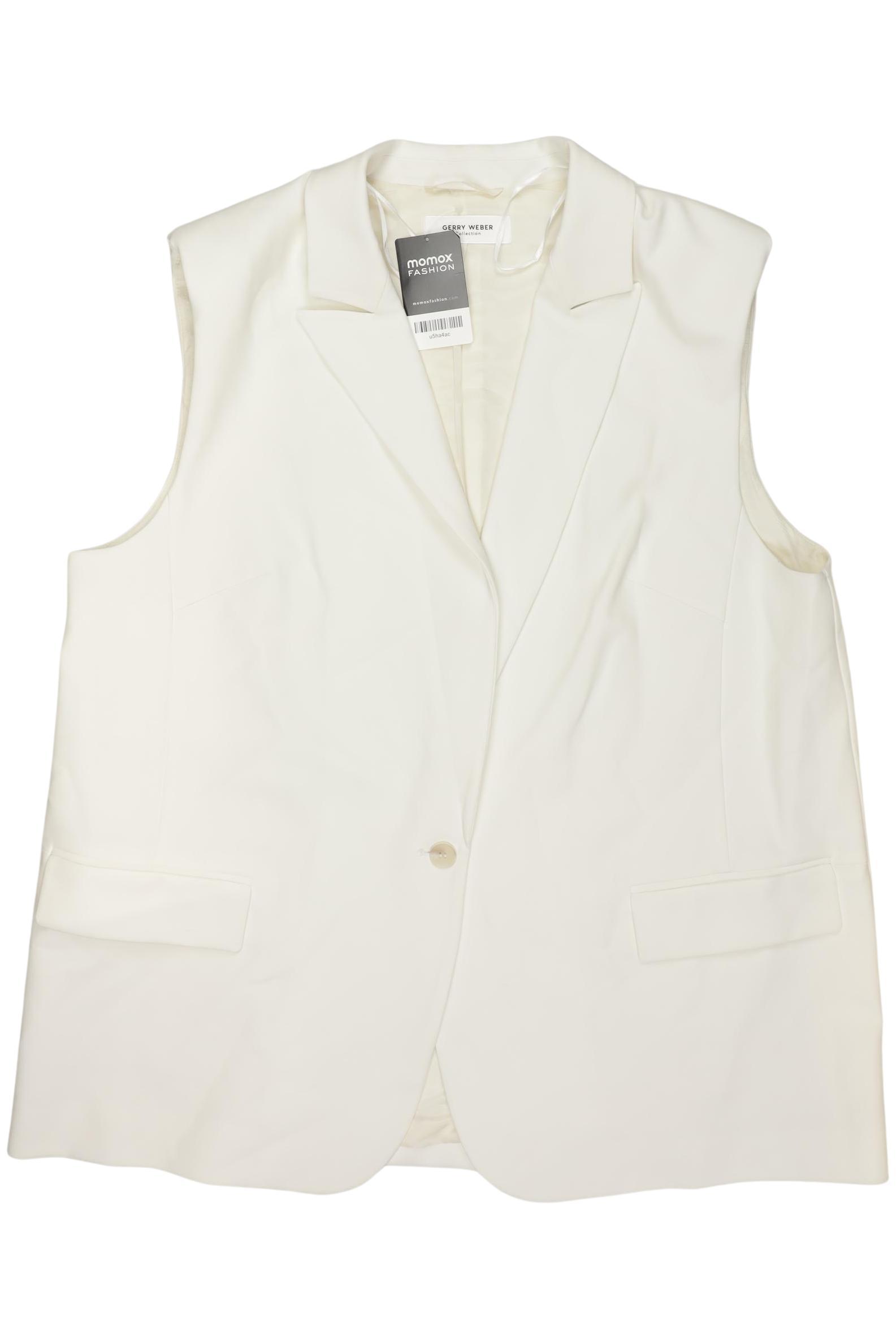 

Gerry Weber Damen Weste, weiß, Gr. 46