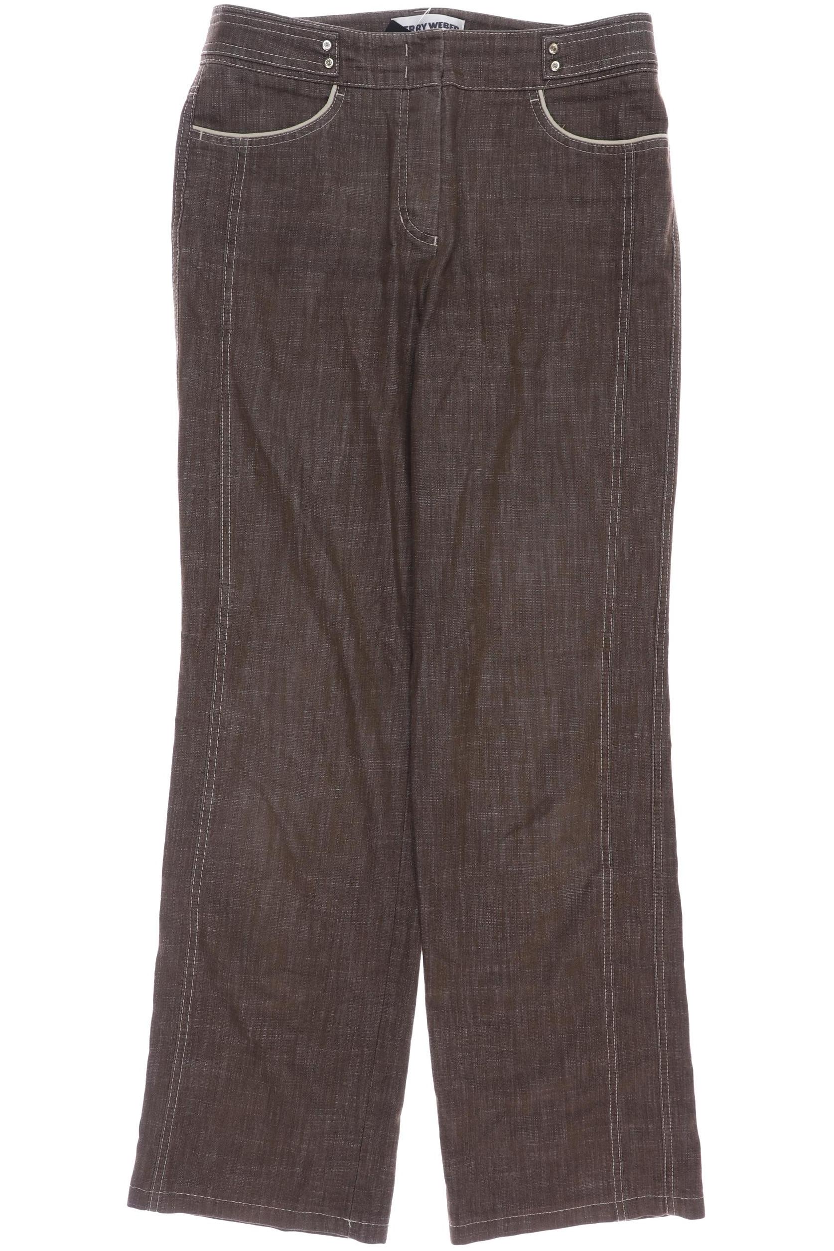 

Gerry Weber Damen Jeans, braun, Gr. 40