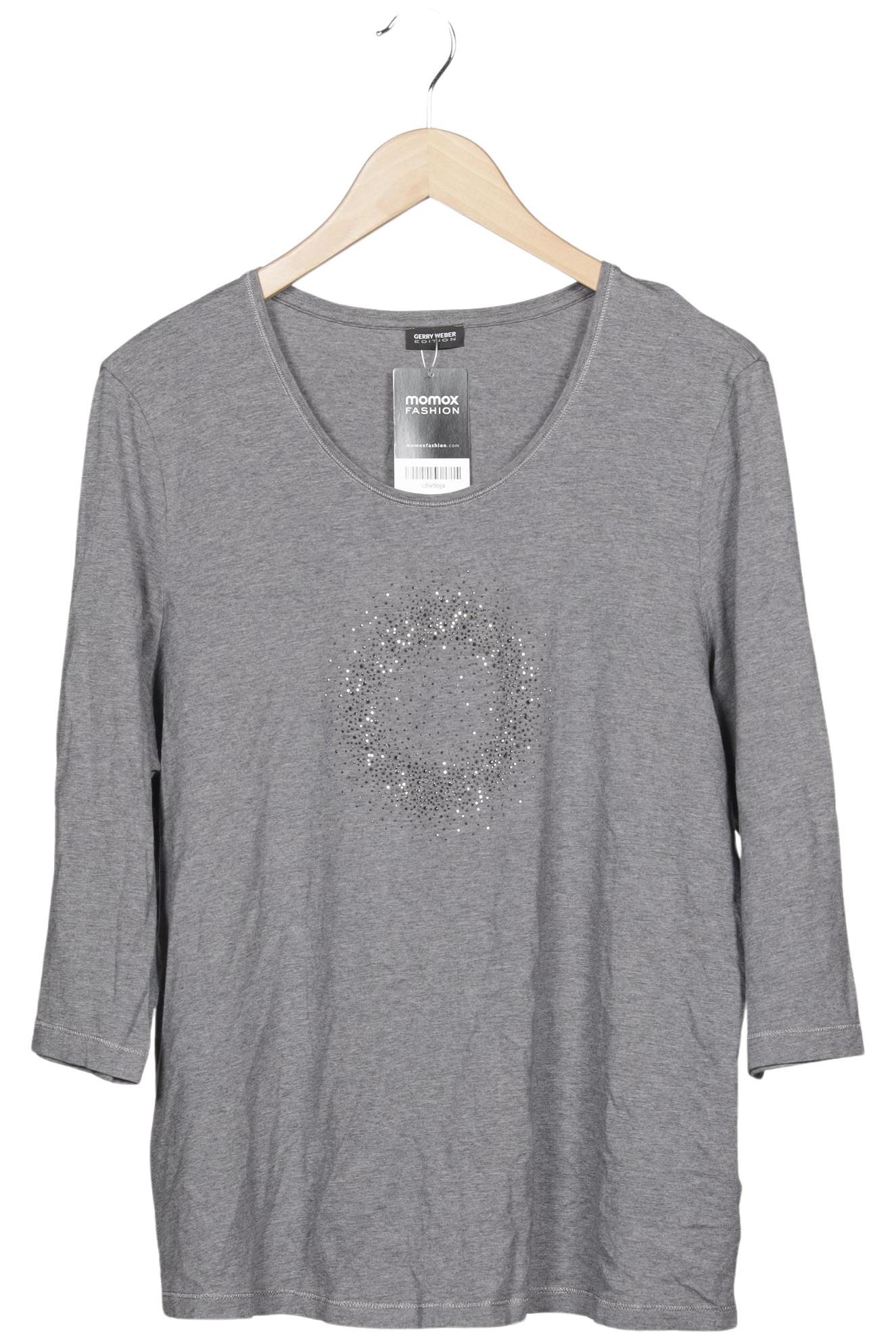 

Gerry Weber Damen Langarmshirt, grau, Gr. 48