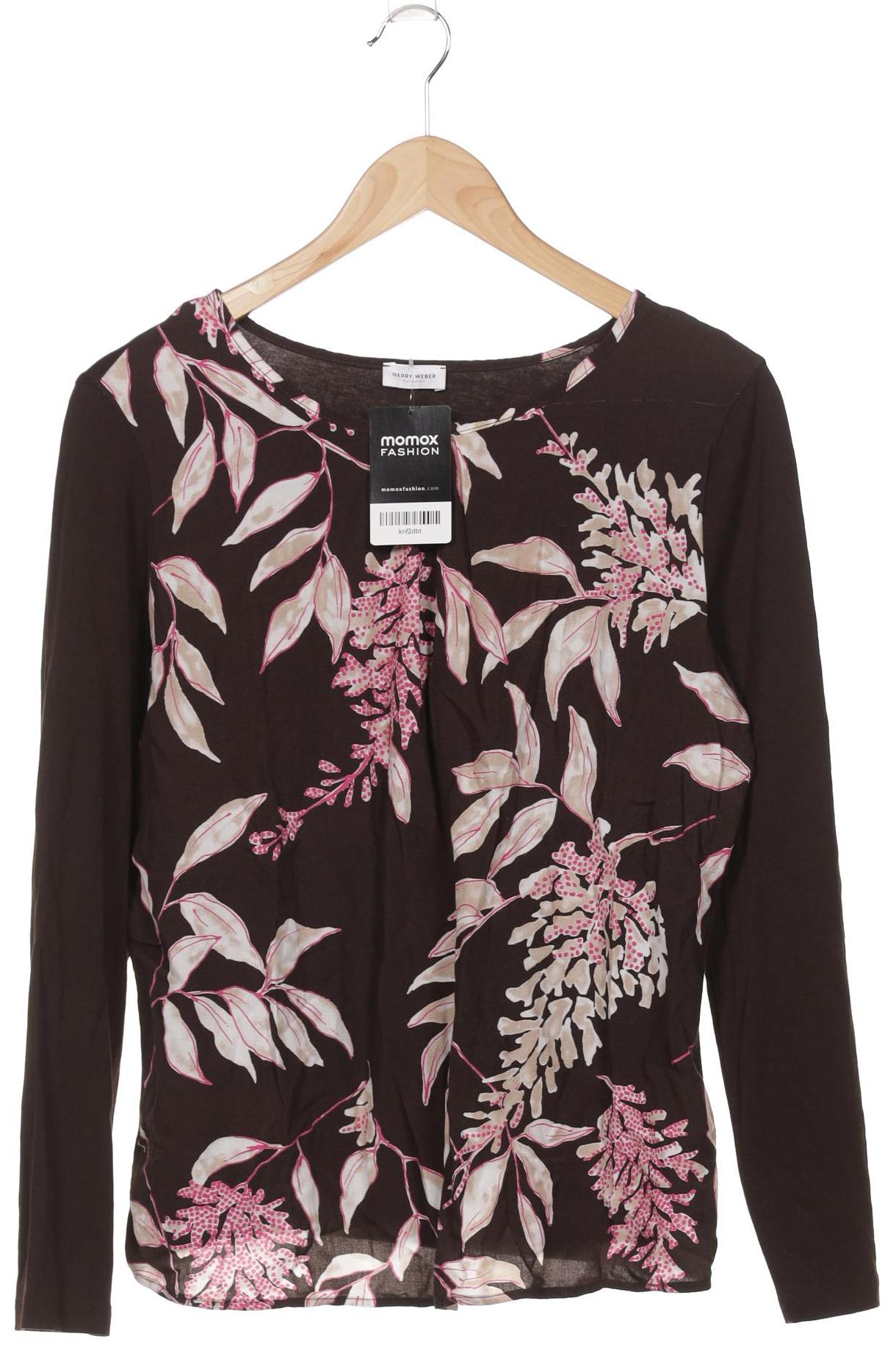 

Gerry Weber Damen Langarmshirt, braun, Gr. 38