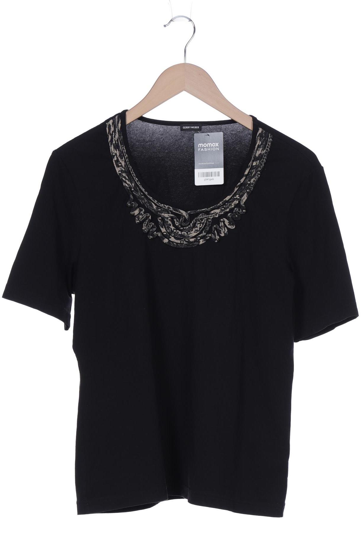 

Gerry Weber Damen T-Shirt, schwarz, Gr. 42