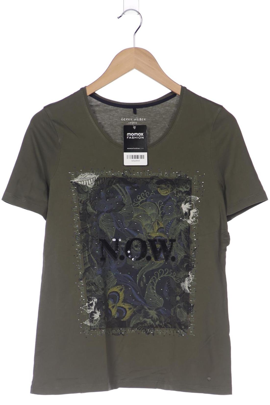 

Gerry Weber Damen T-Shirt, grün, Gr. 42