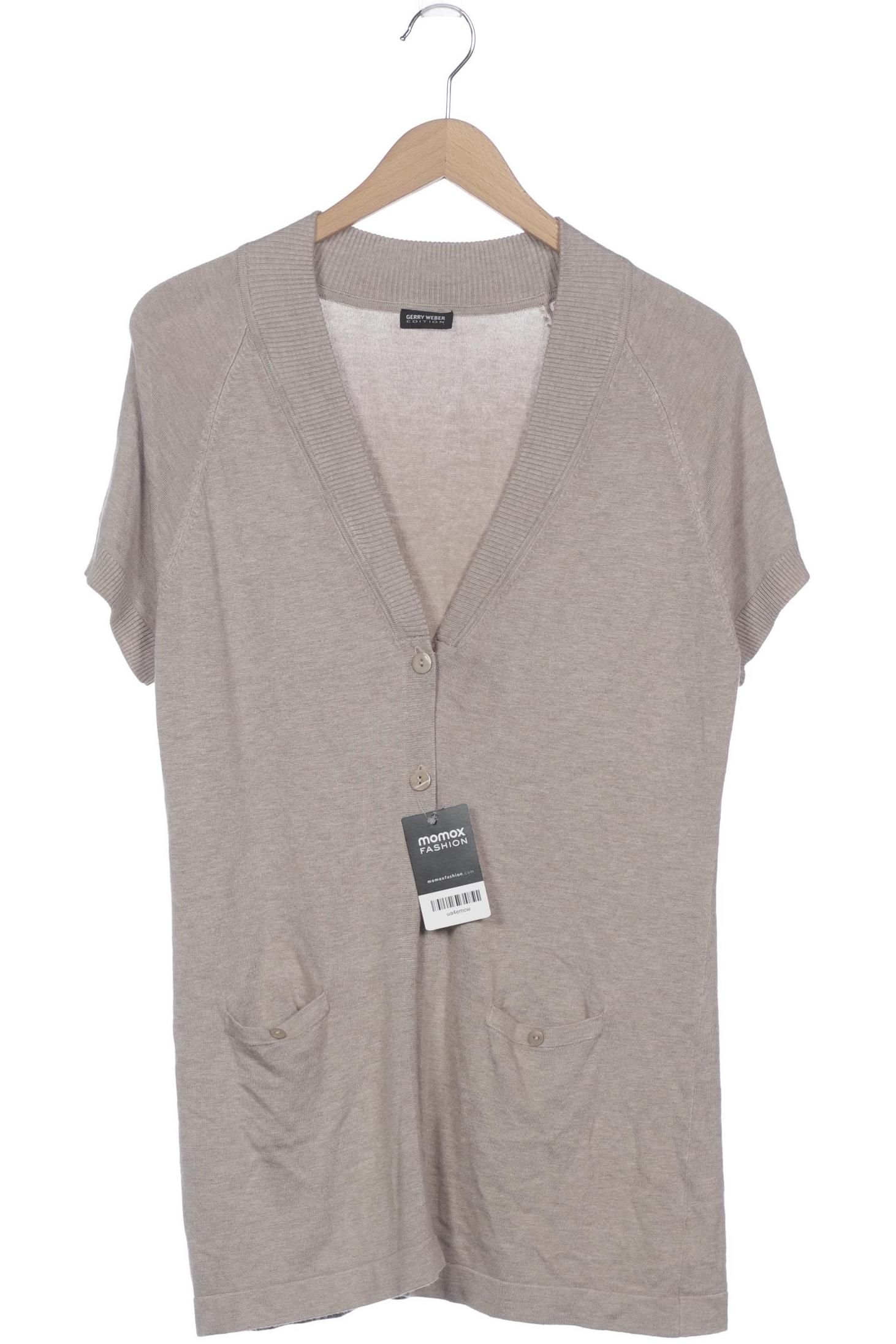 

Gerry Weber Damen Strickjacke, beige, Gr. 42