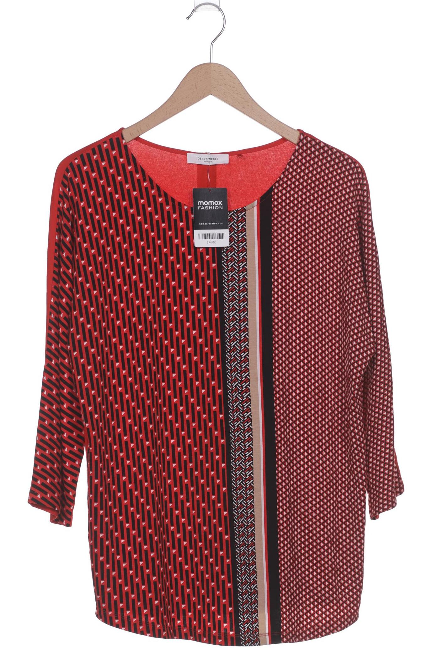 

Gerry Weber Damen Langarmshirt, rot, Gr. 42