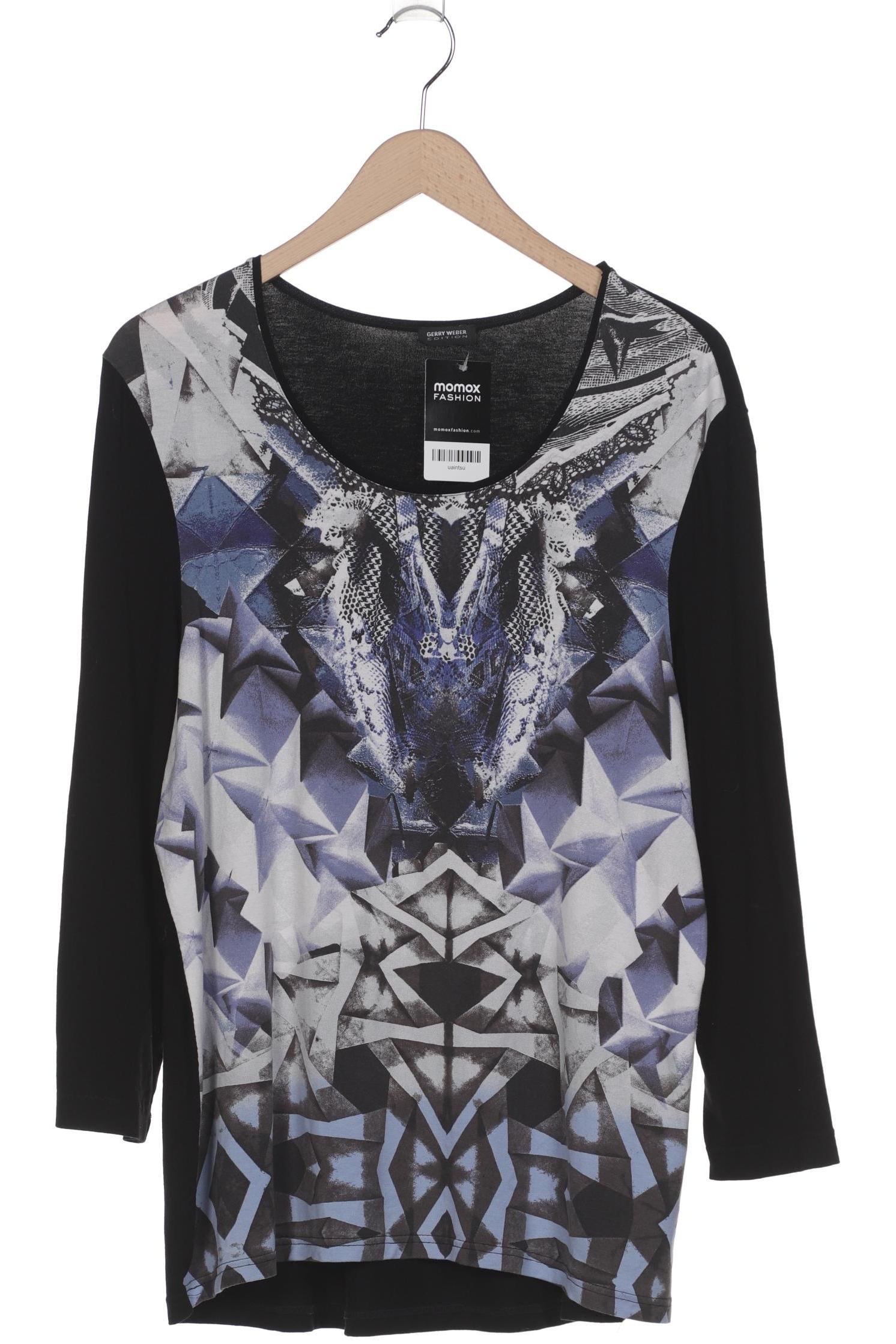 

Gerry Weber Damen Langarmshirt, schwarz, Gr. 48