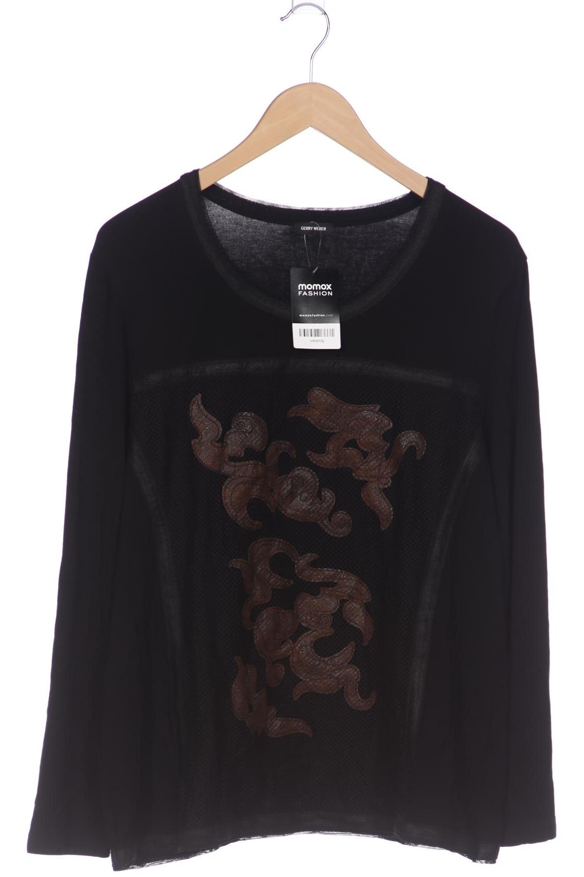 

Gerry Weber Damen Langarmshirt, schwarz, Gr. 46