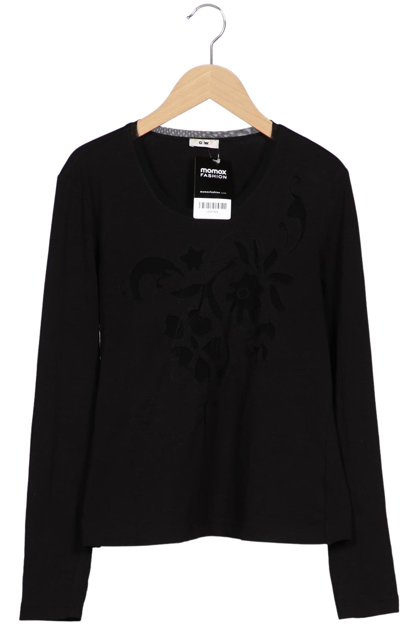 

Gerry Weber Damen Langarmshirt, schwarz, Gr. 36