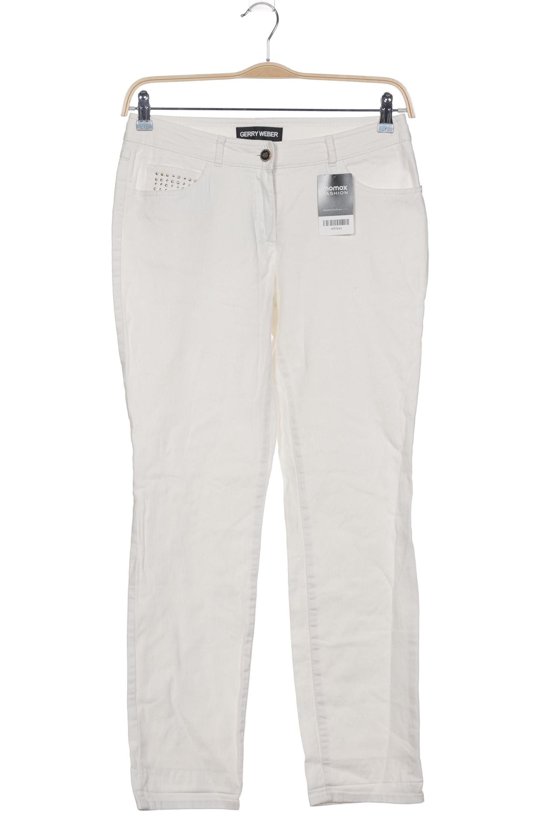 

Gerry Weber Damen Jeans, weiß, Gr. 38