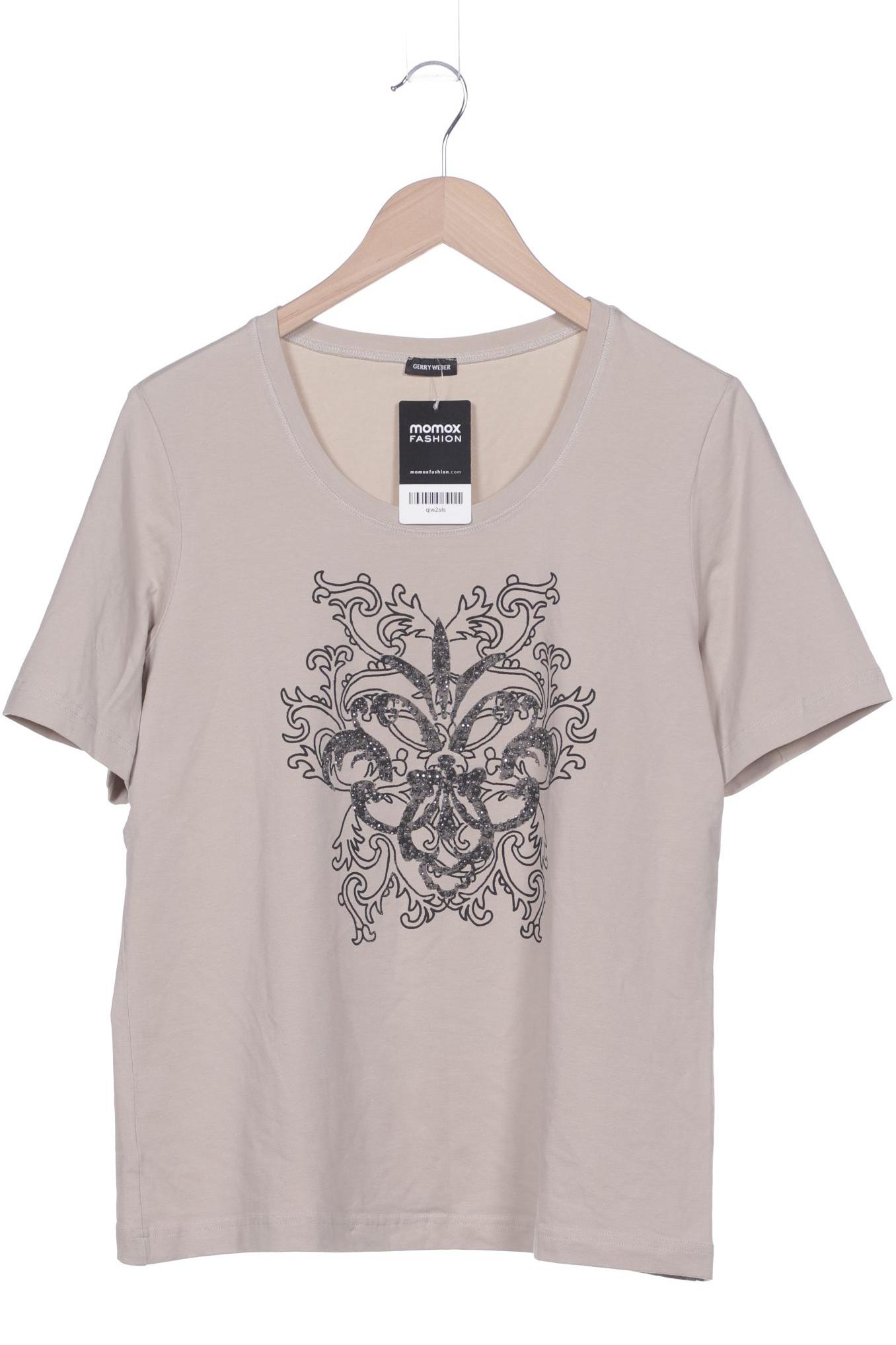 

Gerry Weber Damen T-Shirt, beige, Gr. 48