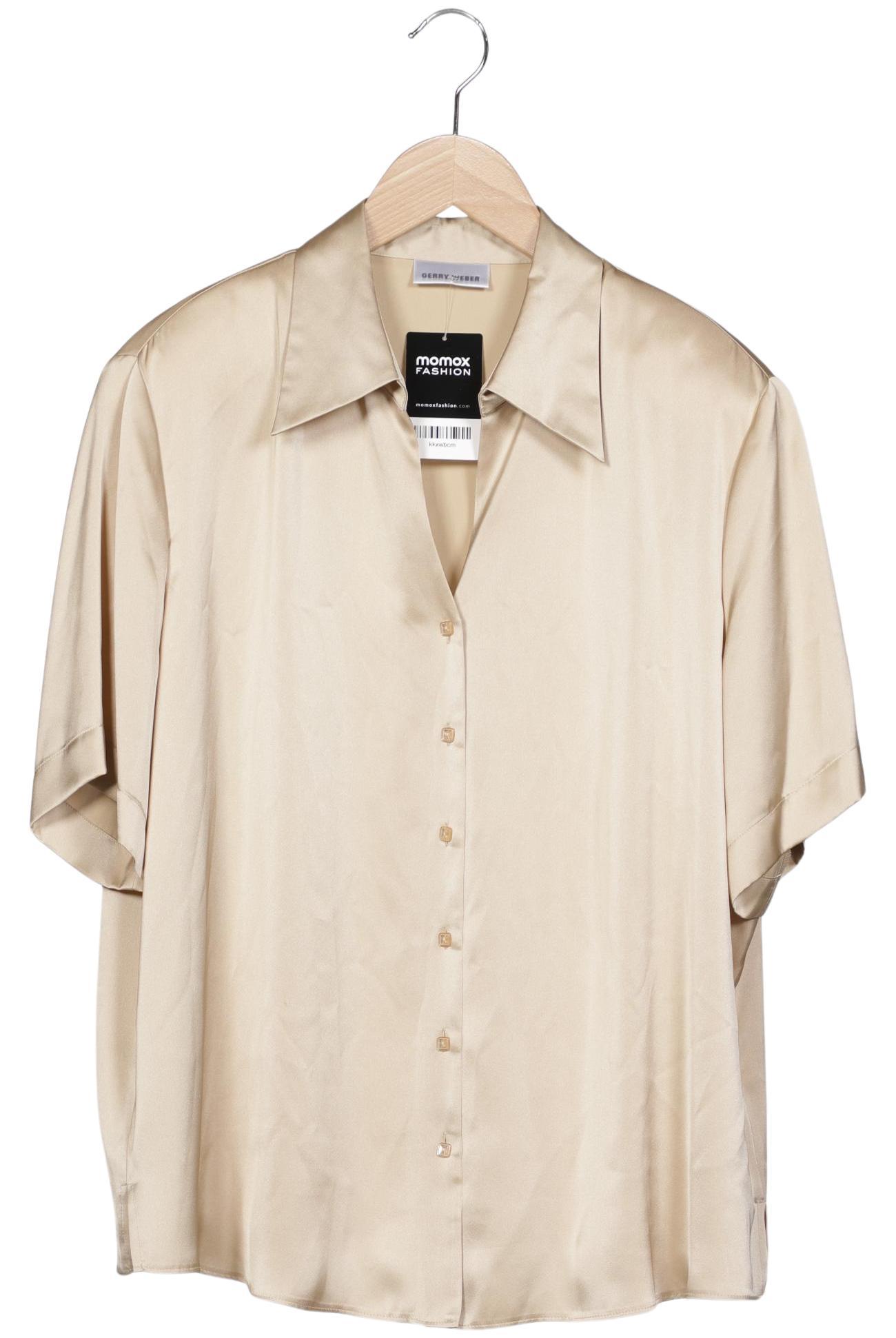 

Gerry Weber Damen Bluse, beige, Gr. 48