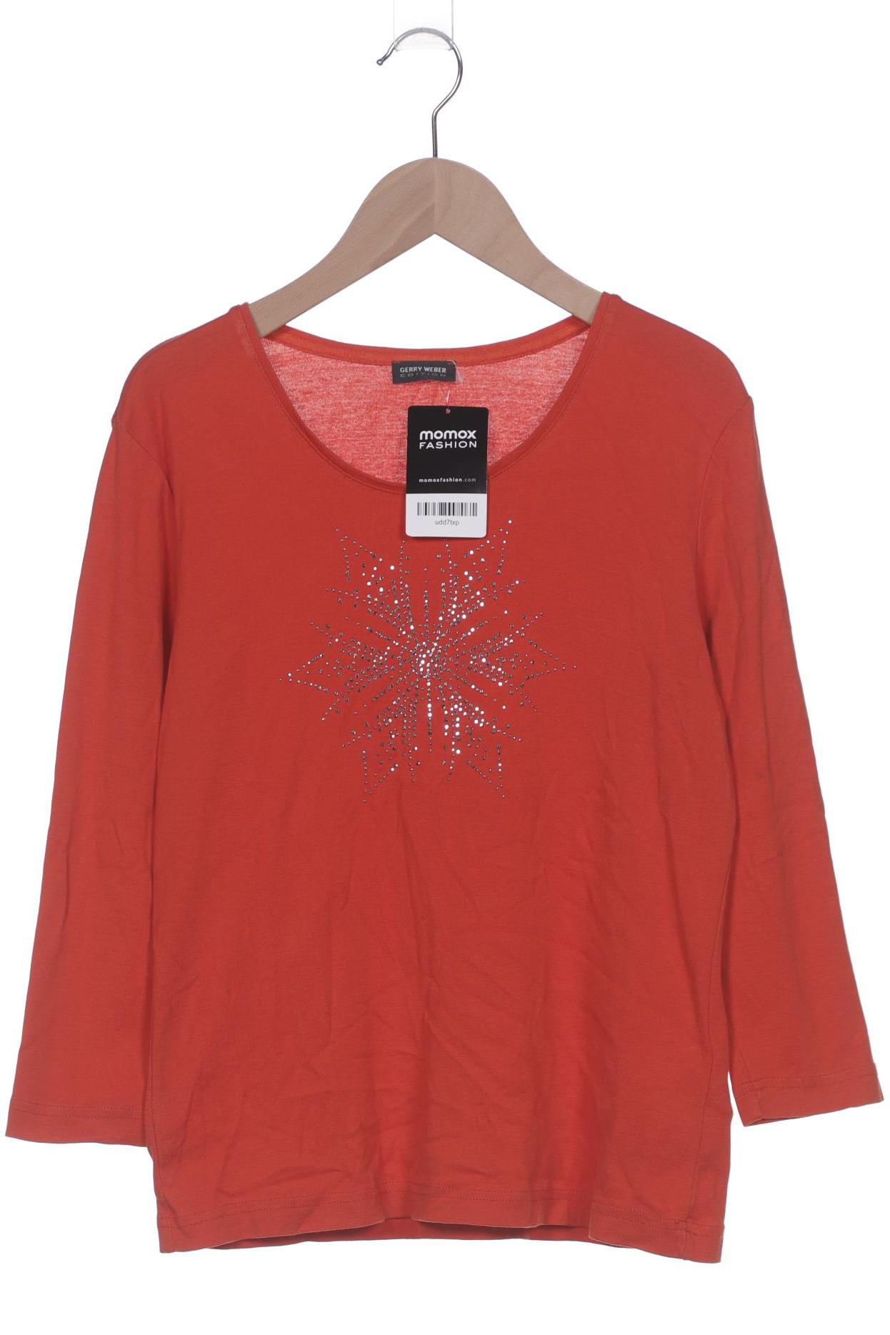 

Gerry Weber Damen Langarmshirt, rot, Gr. 38