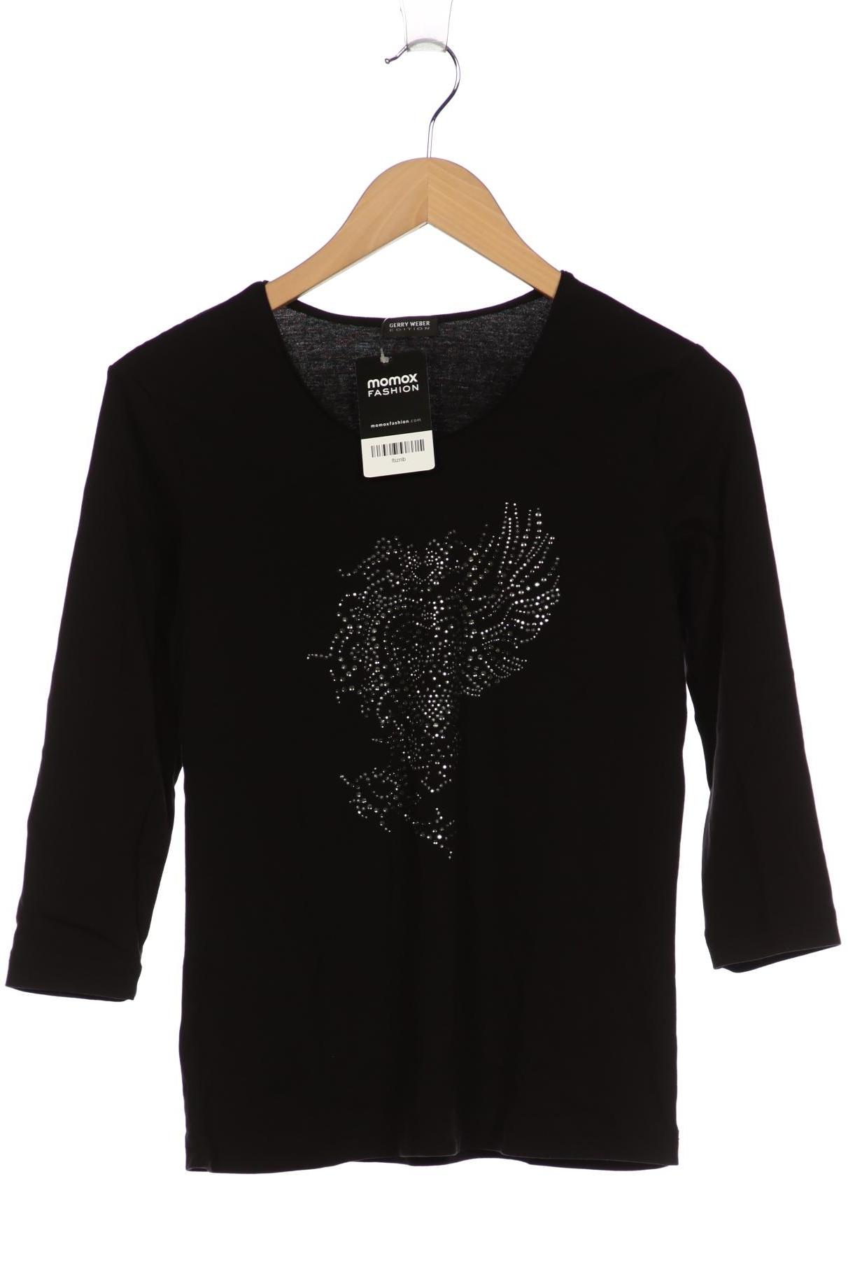 

Gerry Weber Damen Langarmshirt, schwarz, Gr. 40