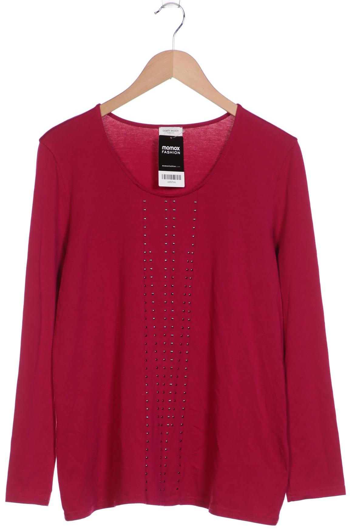 

Gerry Weber Damen Langarmshirt, pink, Gr. 44