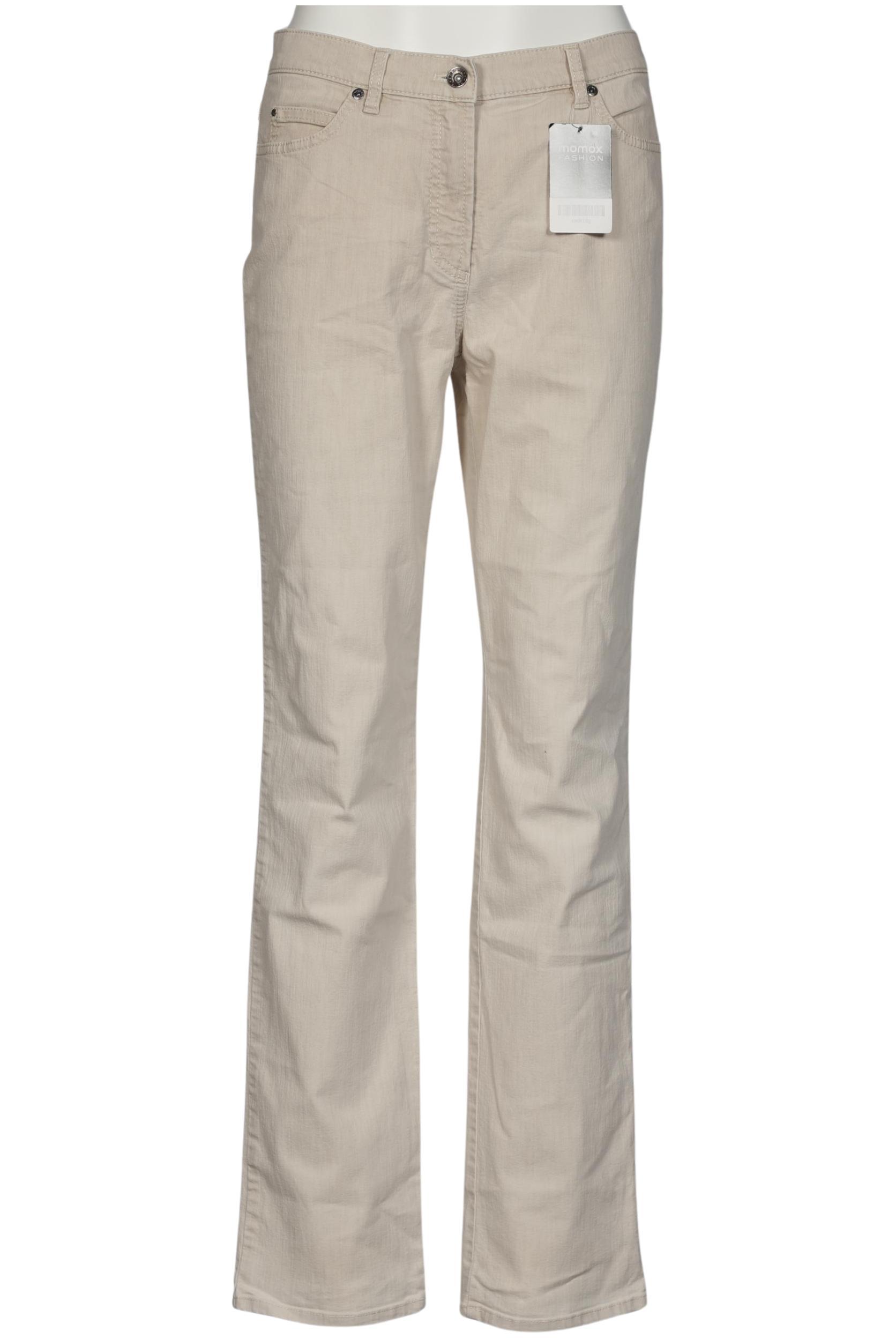 

Gerry Weber Damen Jeans, beige, Gr. 30