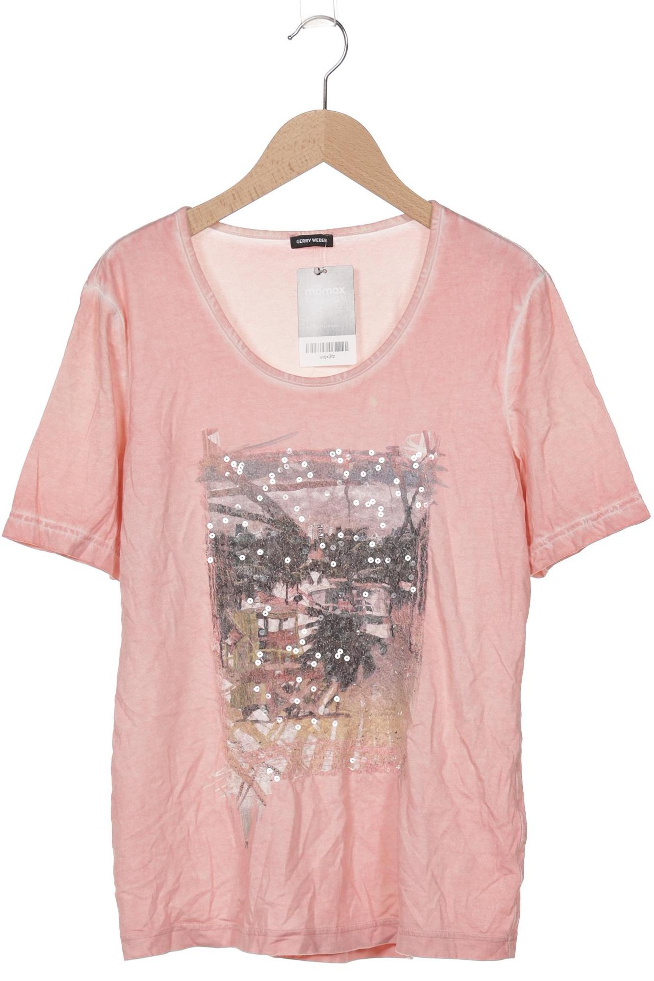 

Gerry Weber Damen T-Shirt, pink, Gr. 42