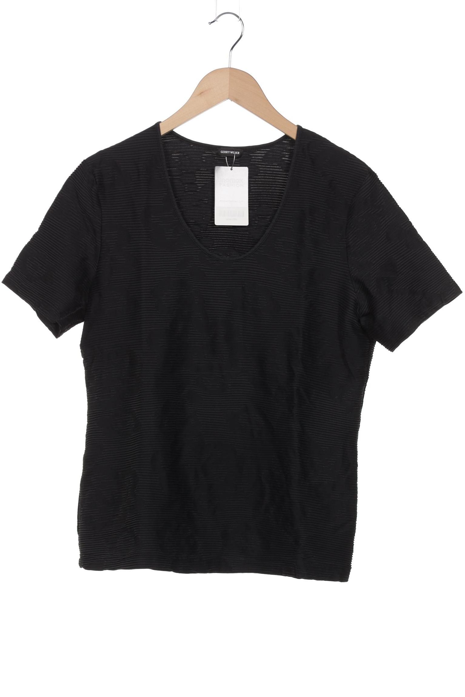 

Gerry Weber Damen T-Shirt, schwarz, Gr. 42