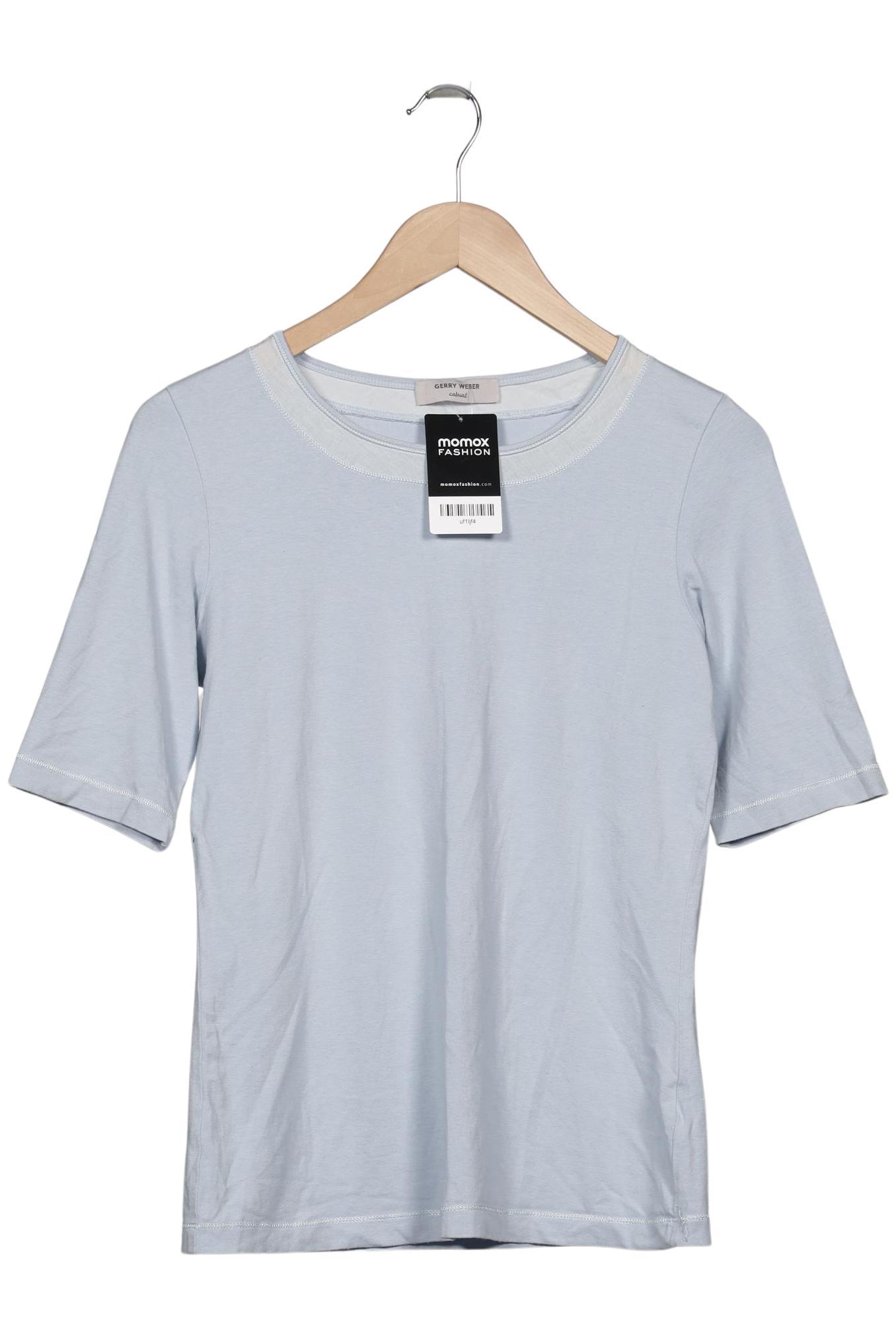 

Gerry Weber Damen T-Shirt, hellblau, Gr. 38