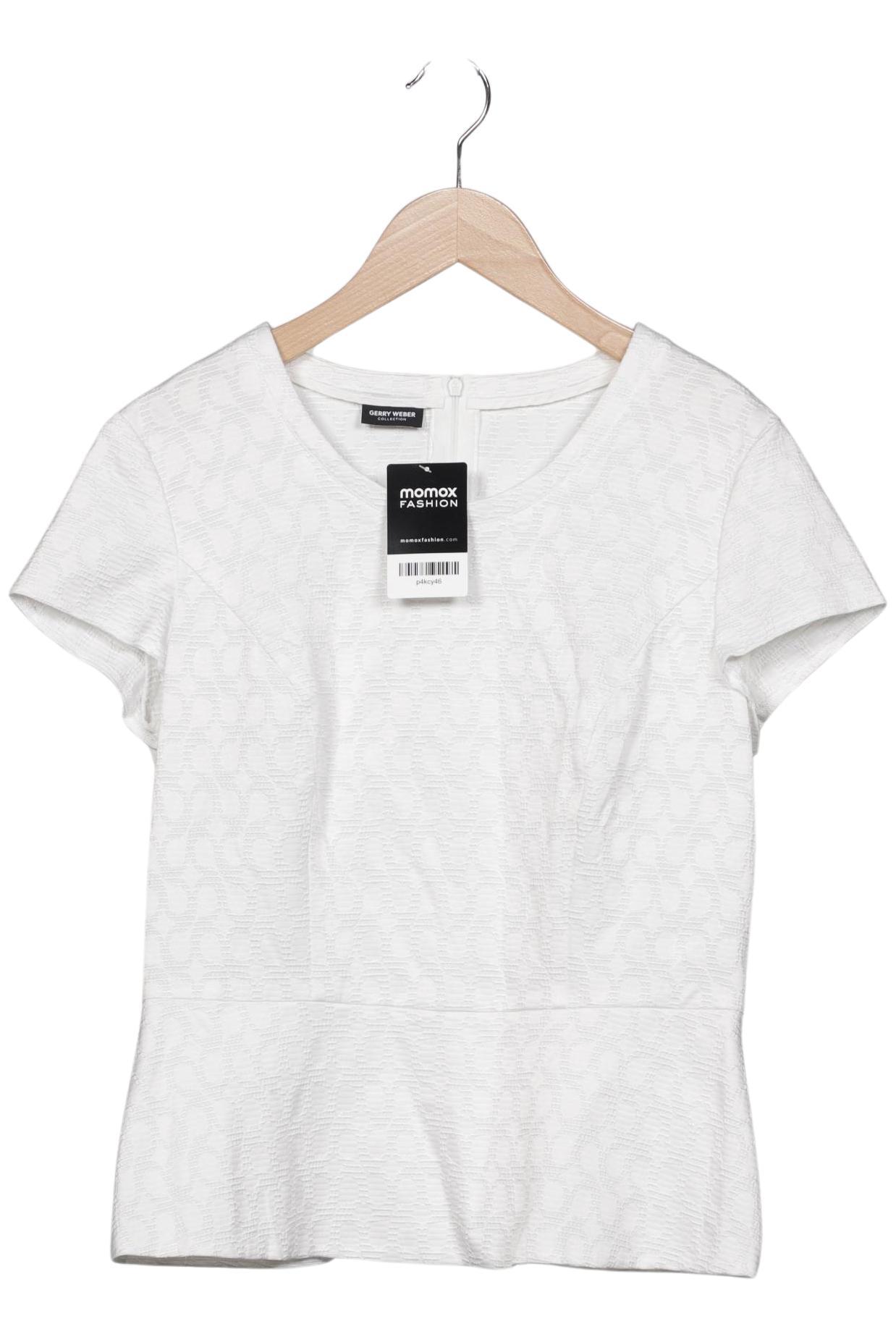 

Gerry Weber Damen Bluse, weiß, Gr. 38