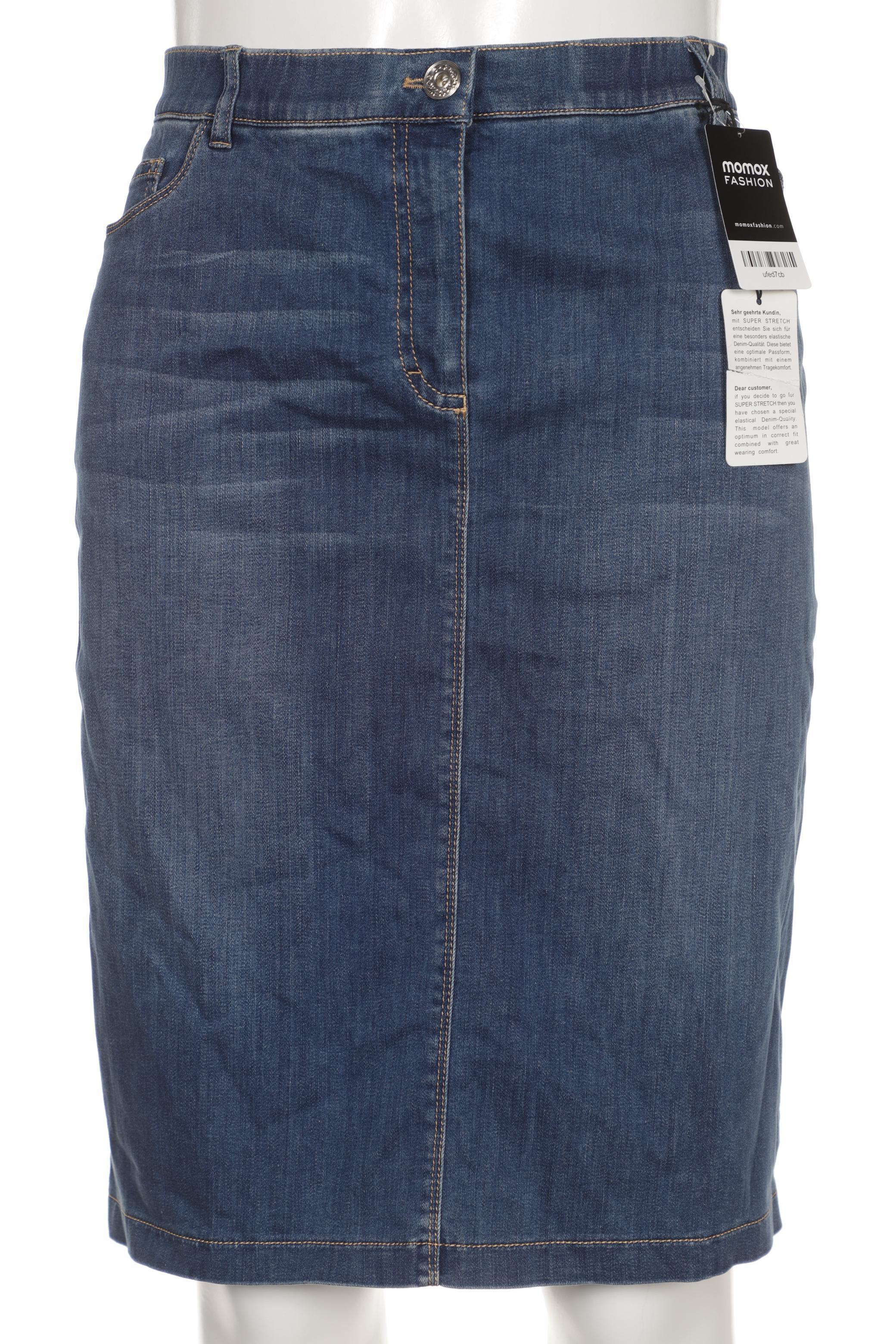 

Gerry Weber Damen Rock, blau, Gr. 46