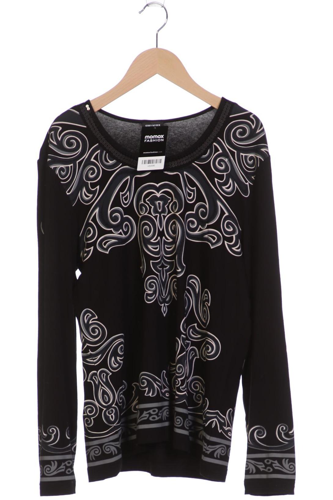 

Gerry Weber Damen Langarmshirt, schwarz, Gr. 42