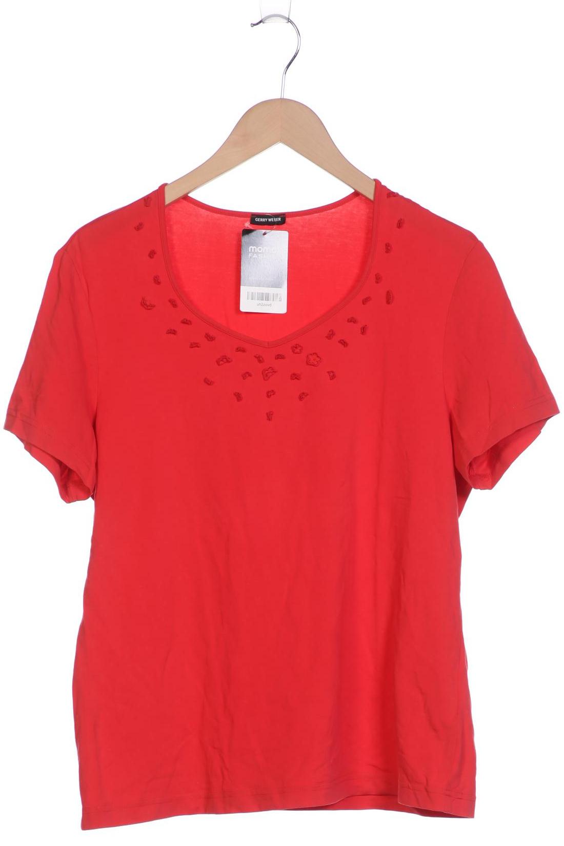 

Gerry Weber Damen T-Shirt, rot, Gr. 44