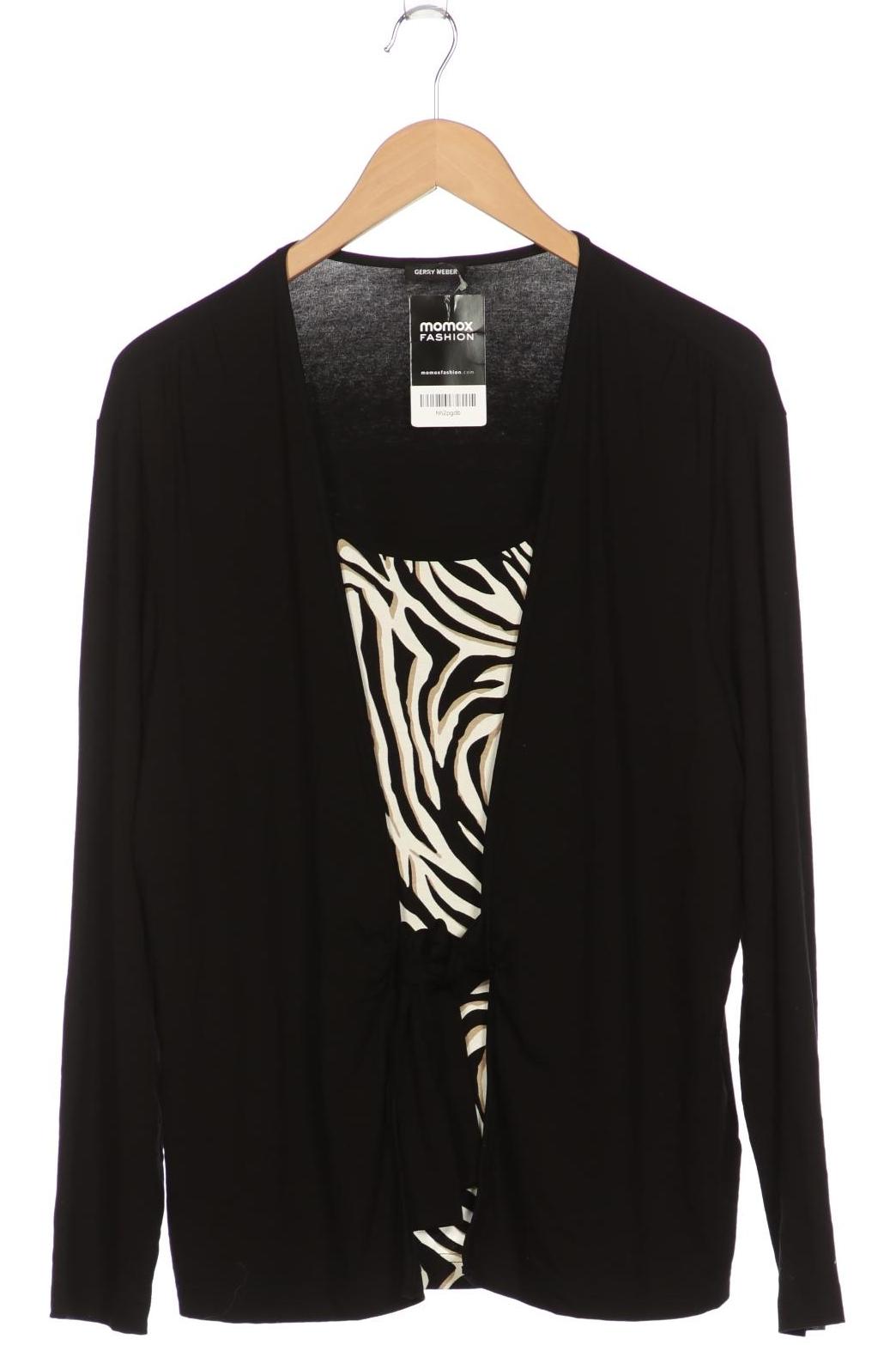 

Gerry Weber Damen Langarmshirt, schwarz, Gr. 46