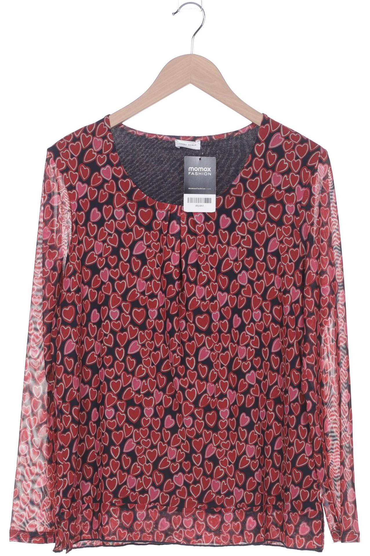 

Gerry Weber Damen Langarmshirt, rot, Gr. 42