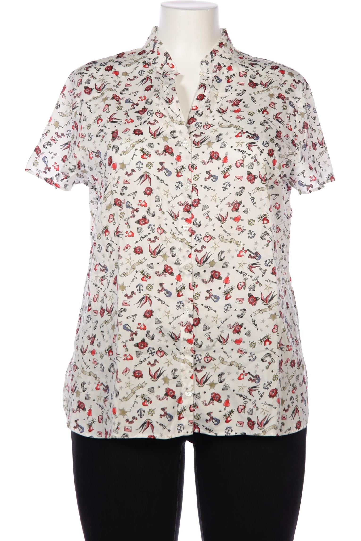 

Gerry Weber Damen Bluse, weiß, Gr. 42