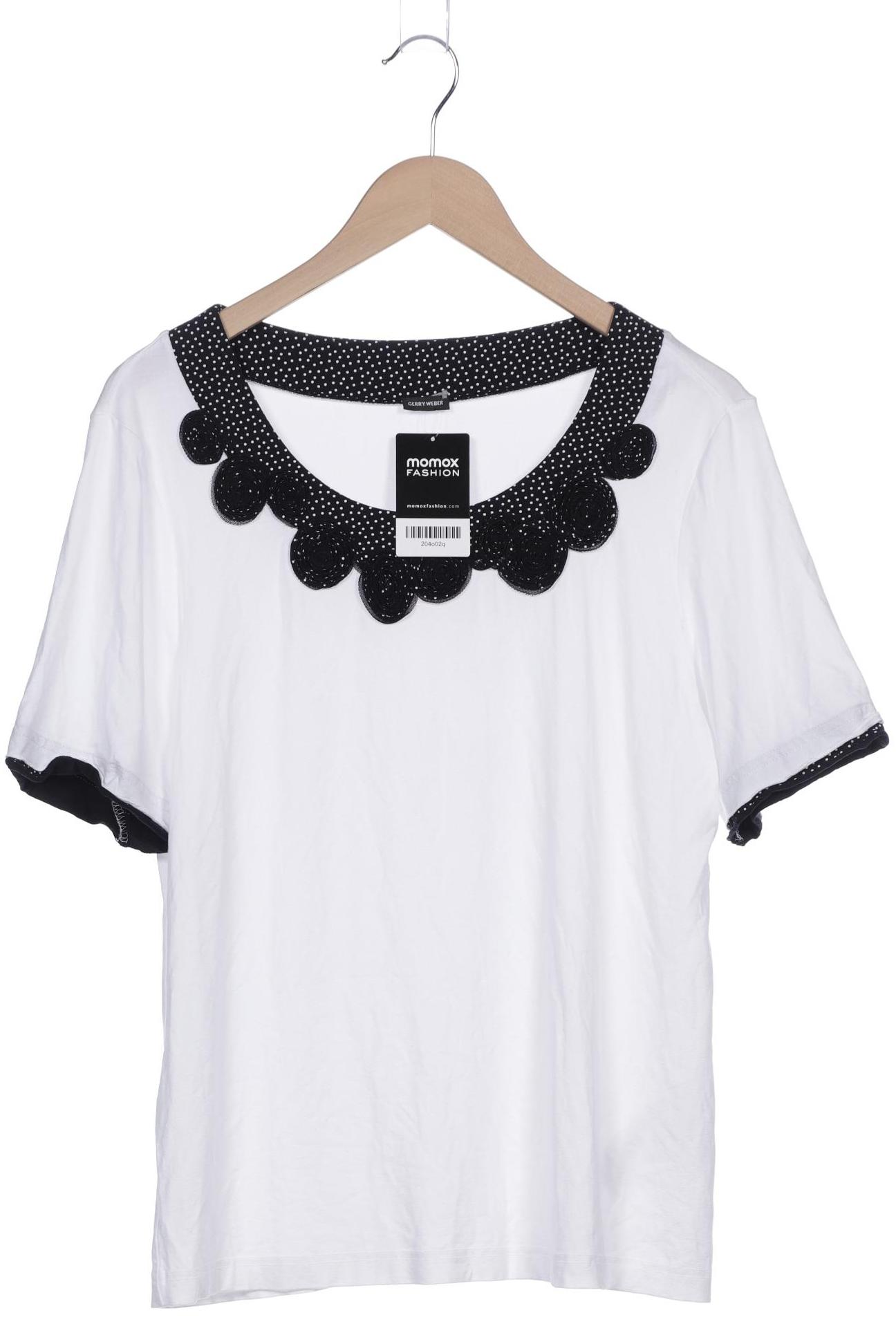 

Gerry Weber Damen T-Shirt, weiß, Gr. 44