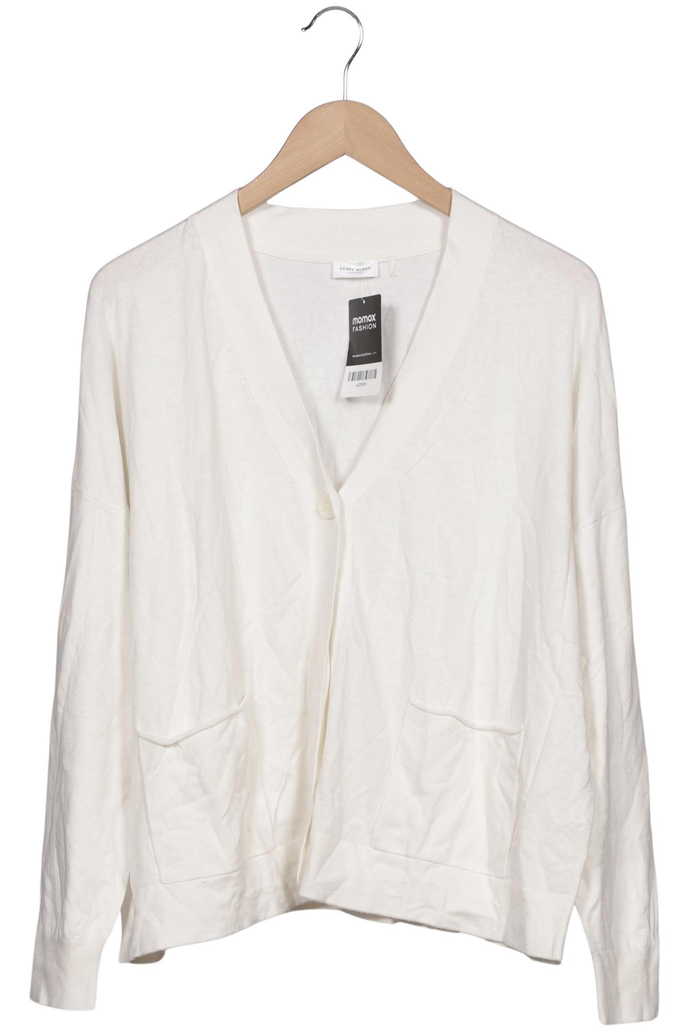 

Gerry Weber Damen Strickjacke, weiß, Gr. 46