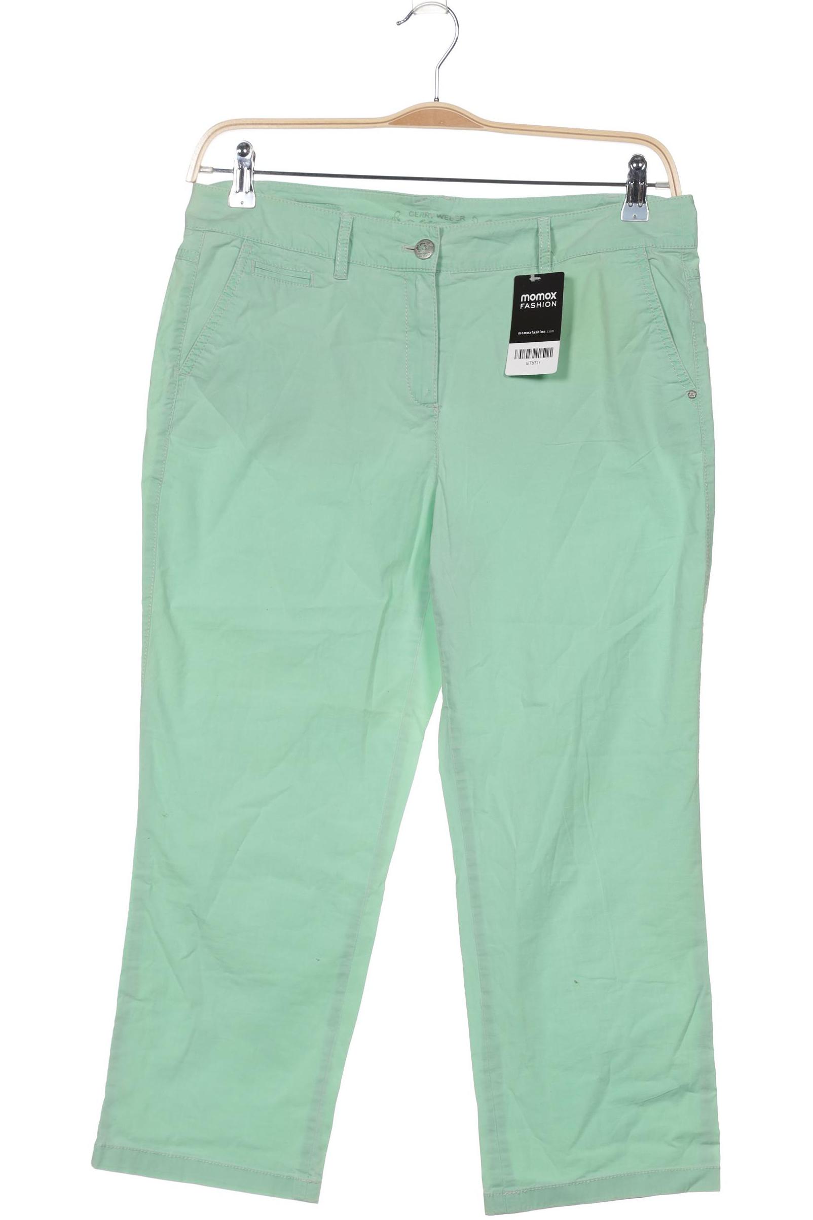 

Gerry Weber Damen Stoffhose, grün, Gr. 42