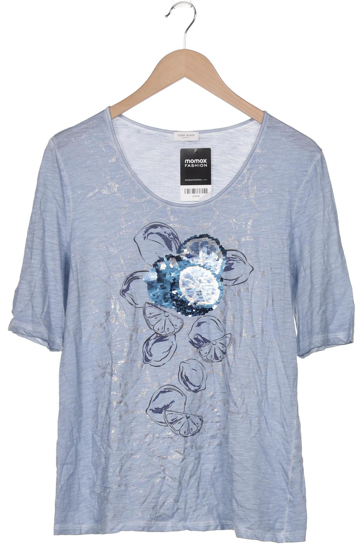 

Gerry Weber Damen T-Shirt, blau, Gr. 42