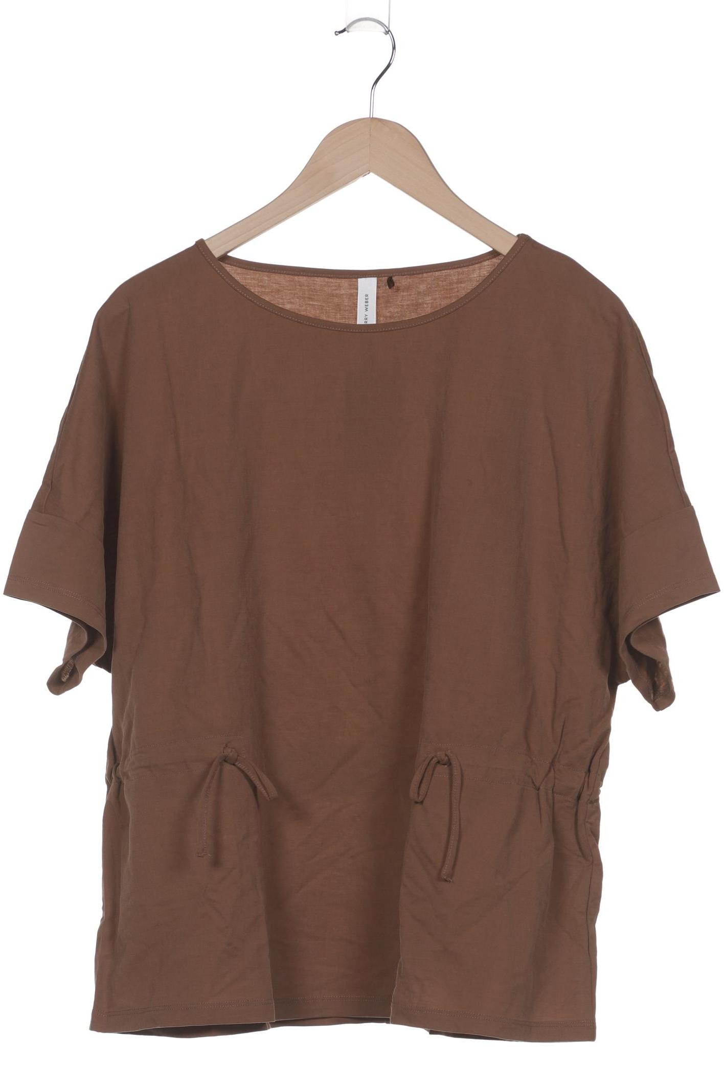 

Gerry Weber Damen T-Shirt, braun, Gr. 46