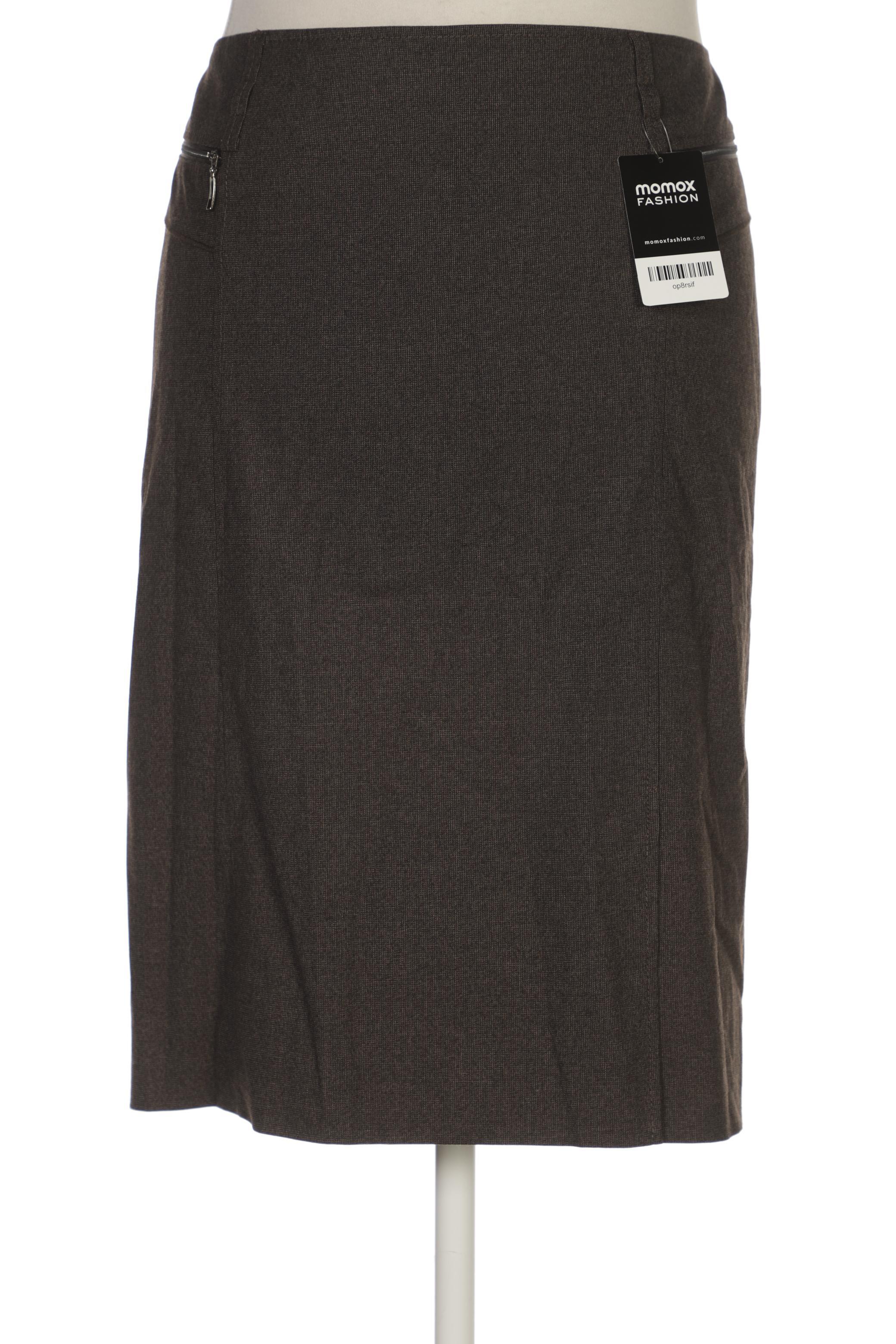 

Gerry Weber Damen Rock, braun, Gr. 48