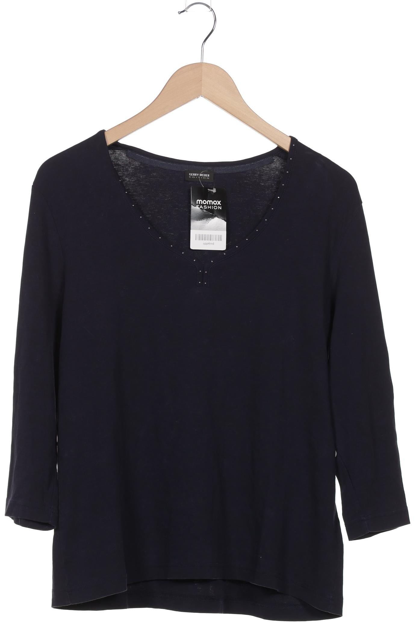 

Gerry Weber Damen Langarmshirt, marineblau, Gr. 44