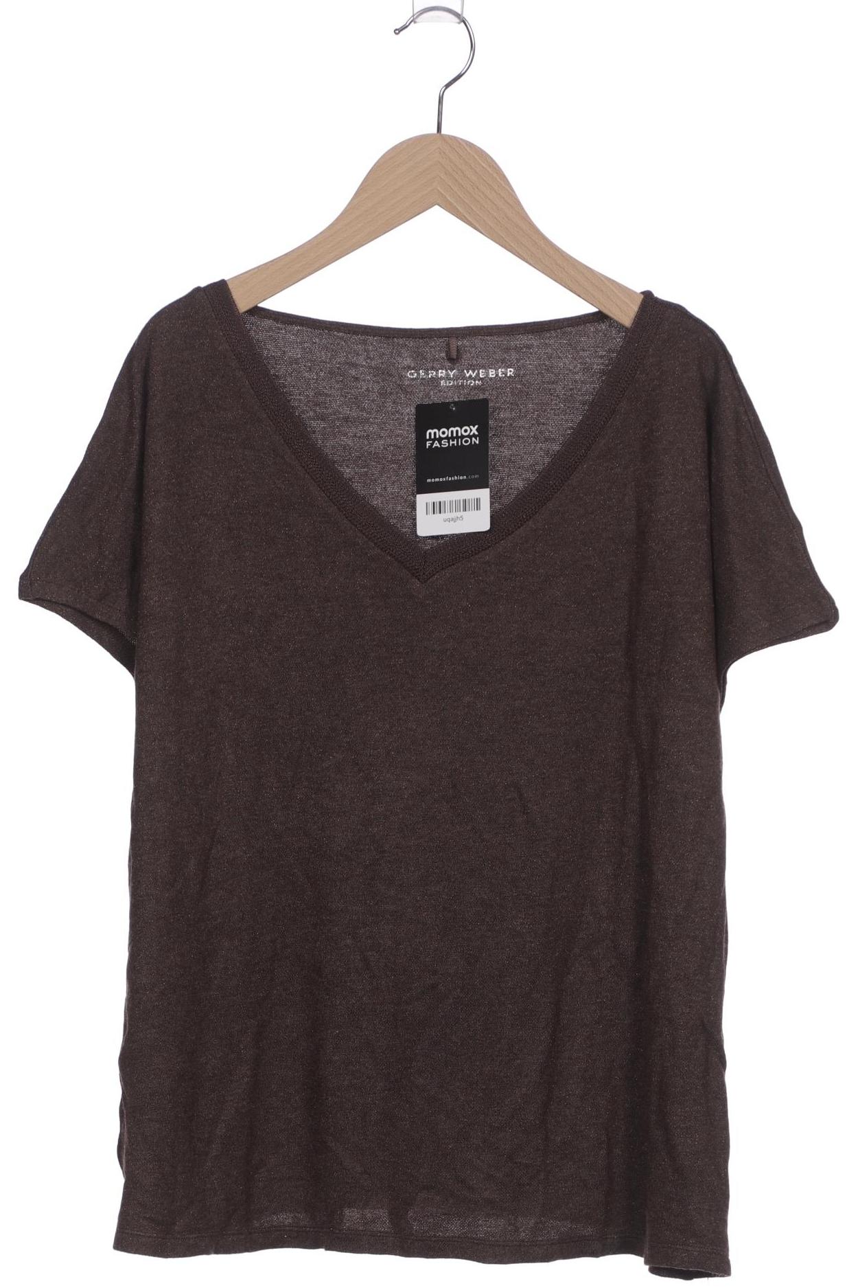 

Gerry Weber Damen T-Shirt, braun, Gr. 40
