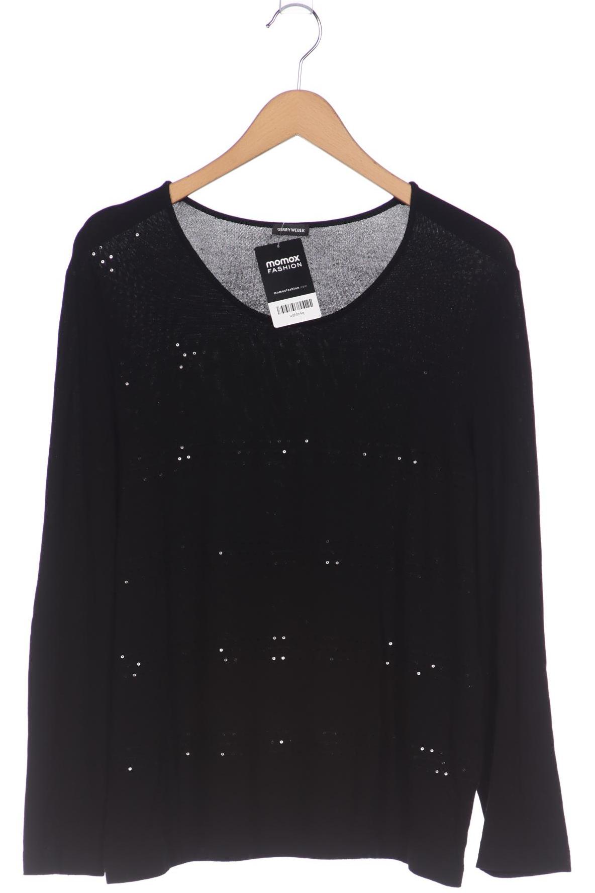 

Gerry Weber Damen Langarmshirt, schwarz, Gr. 44